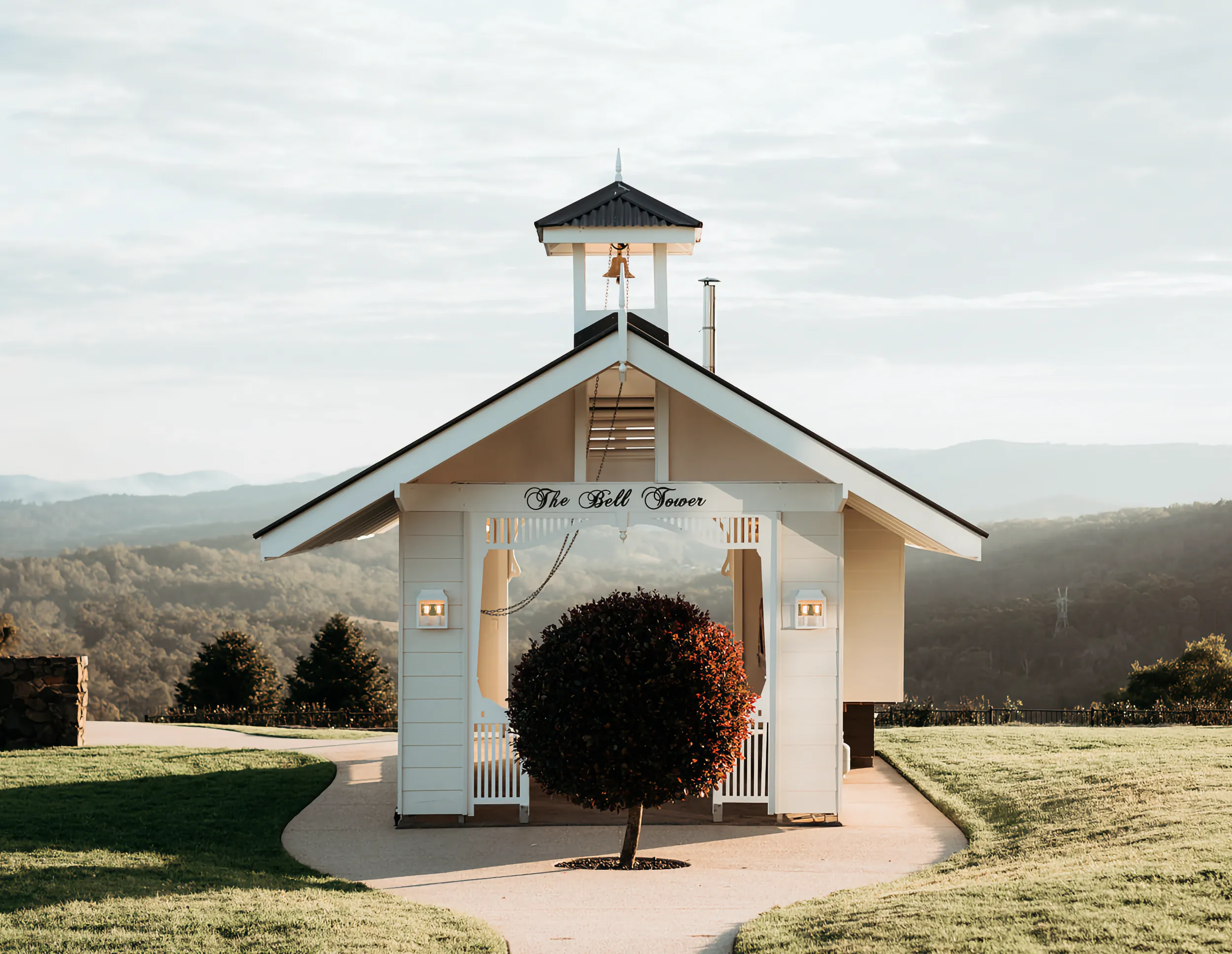 Bell tower at The Old Dairy.