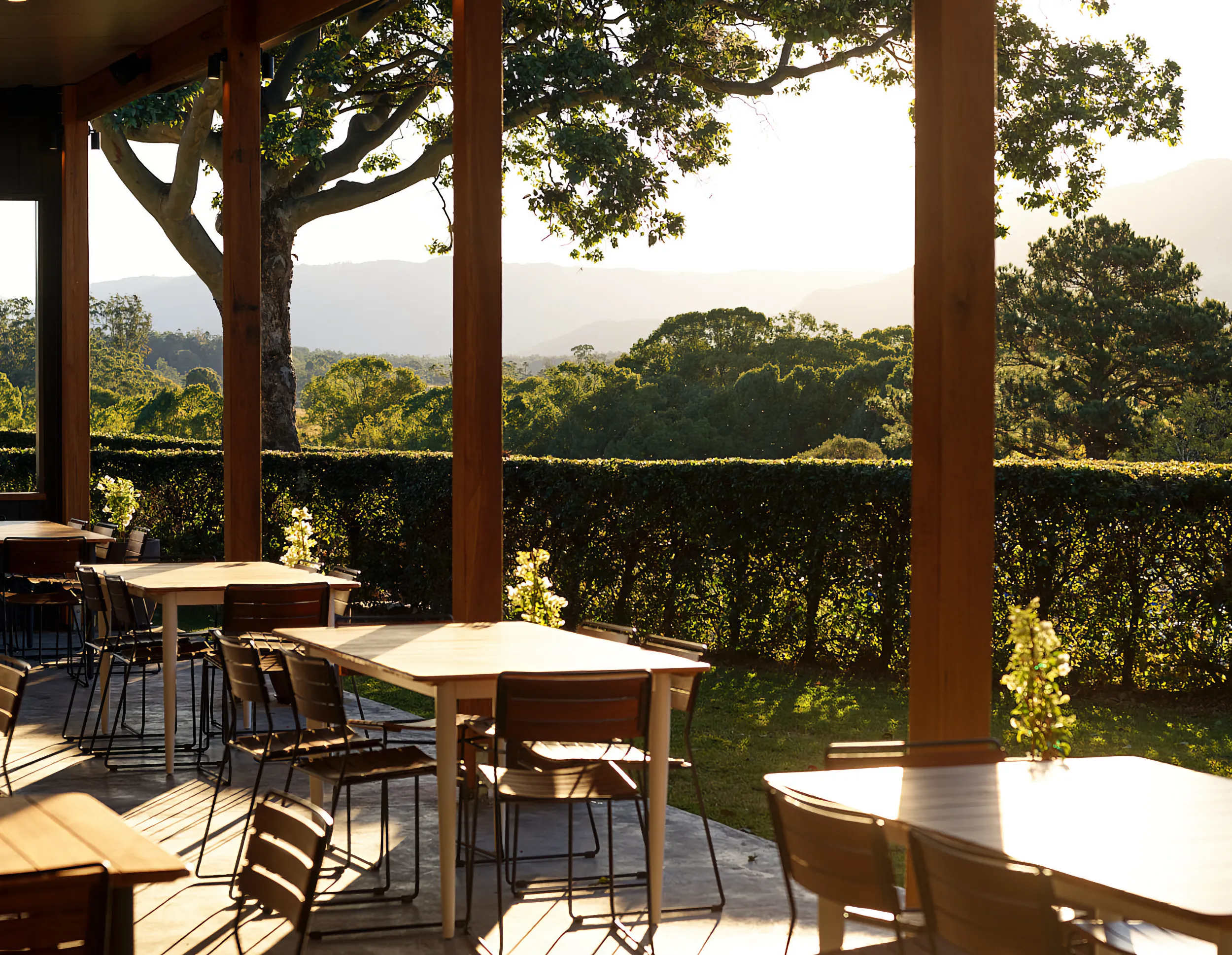 Balcony at Three Blue Ducks Bellingen