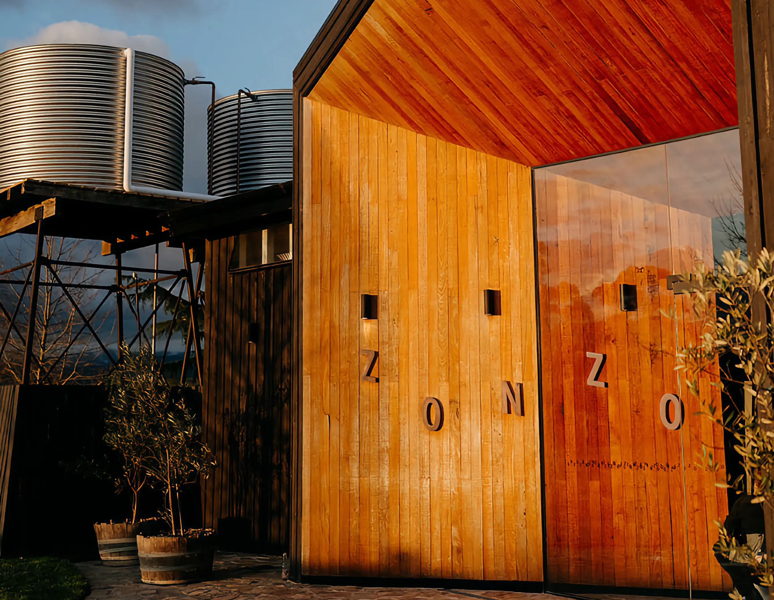Entrace to Zonzo Estate