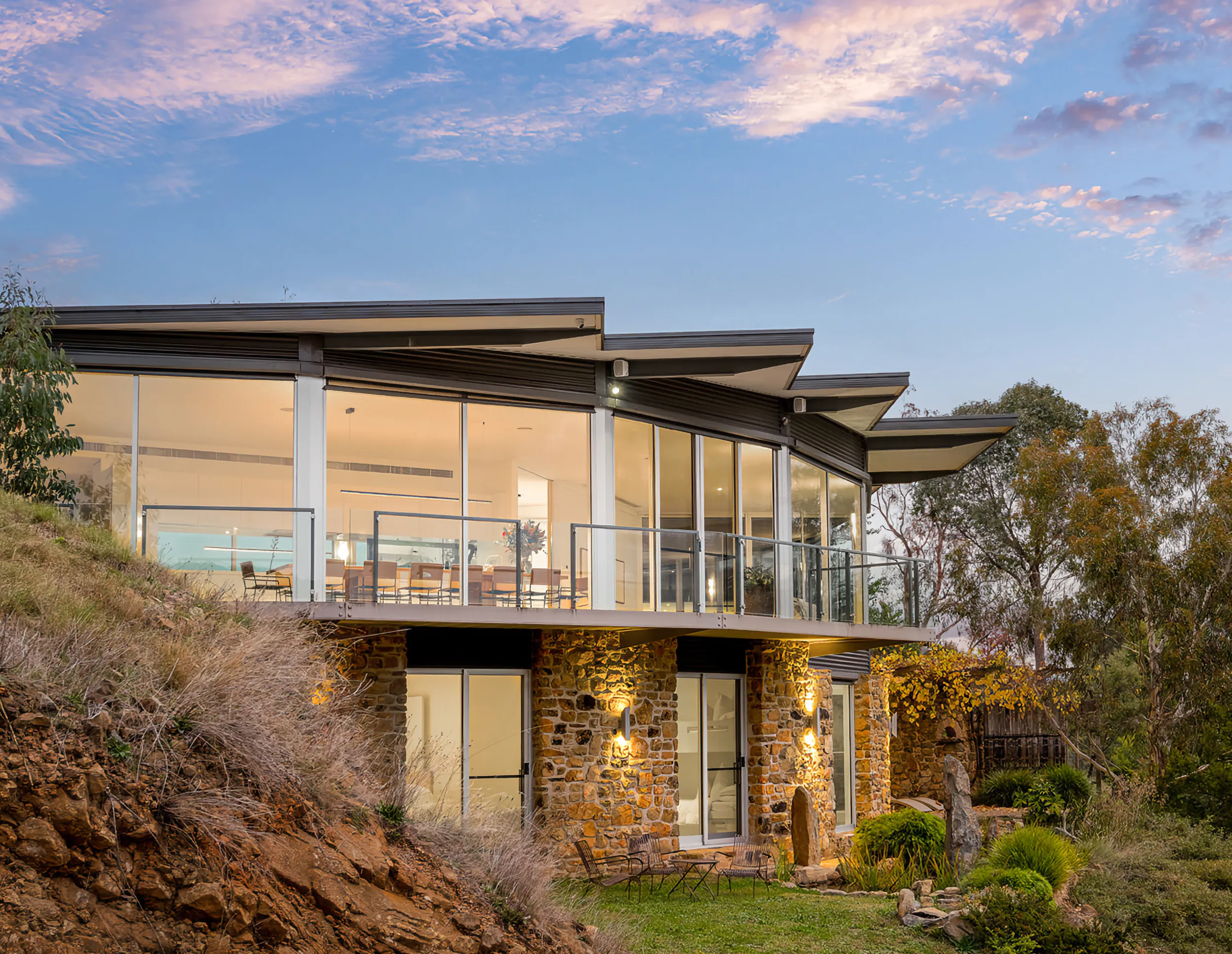 Accommodation at Feathertop Winery