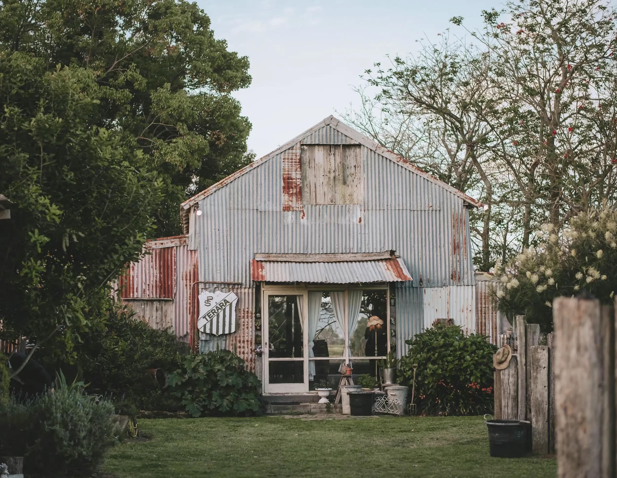 Exterior of the Driftwood Shed