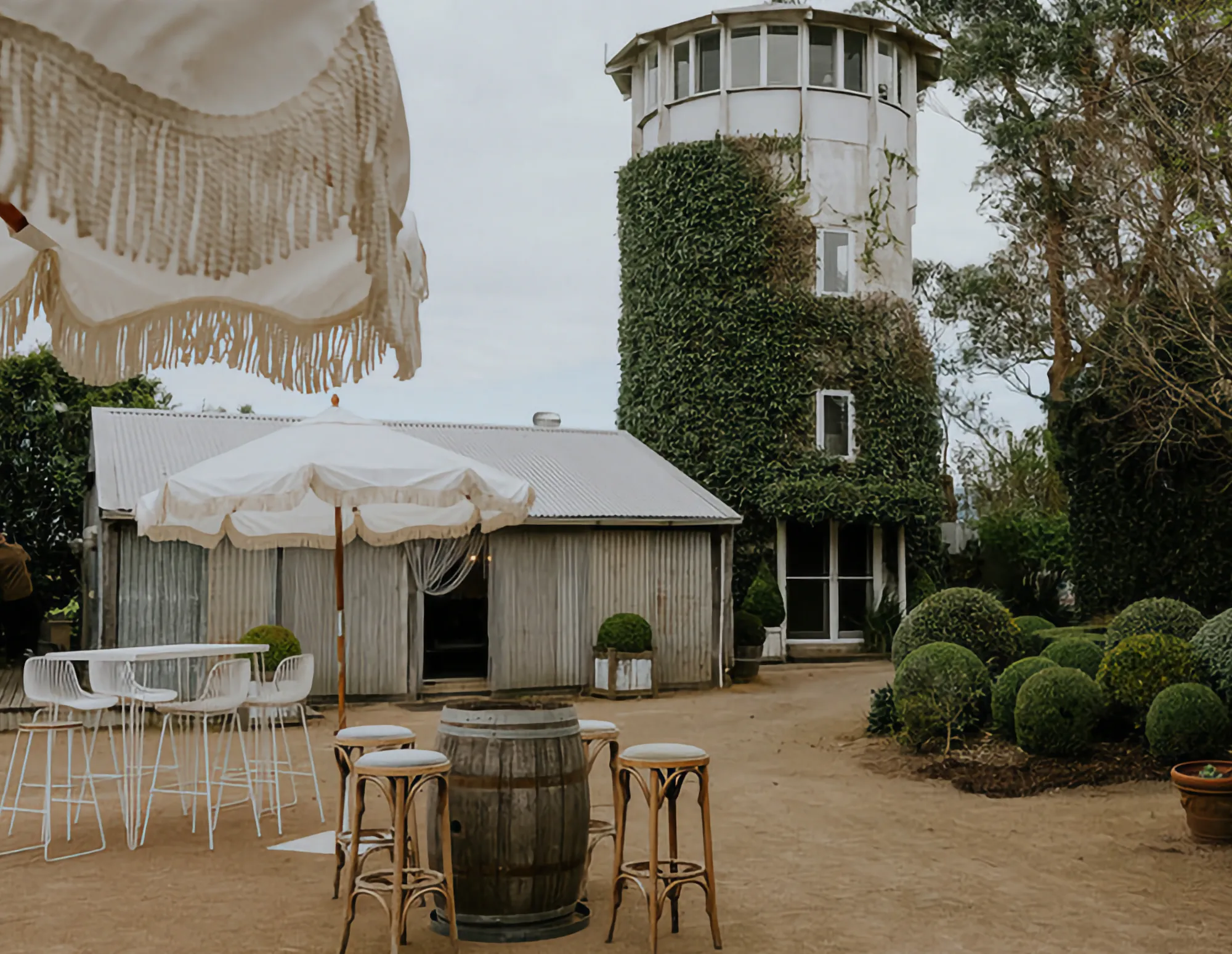 Outdoor area at The Merribee