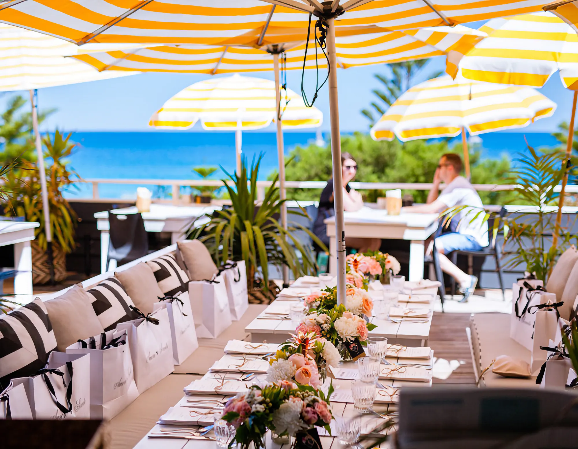 Outdoor area at The Shorehouse