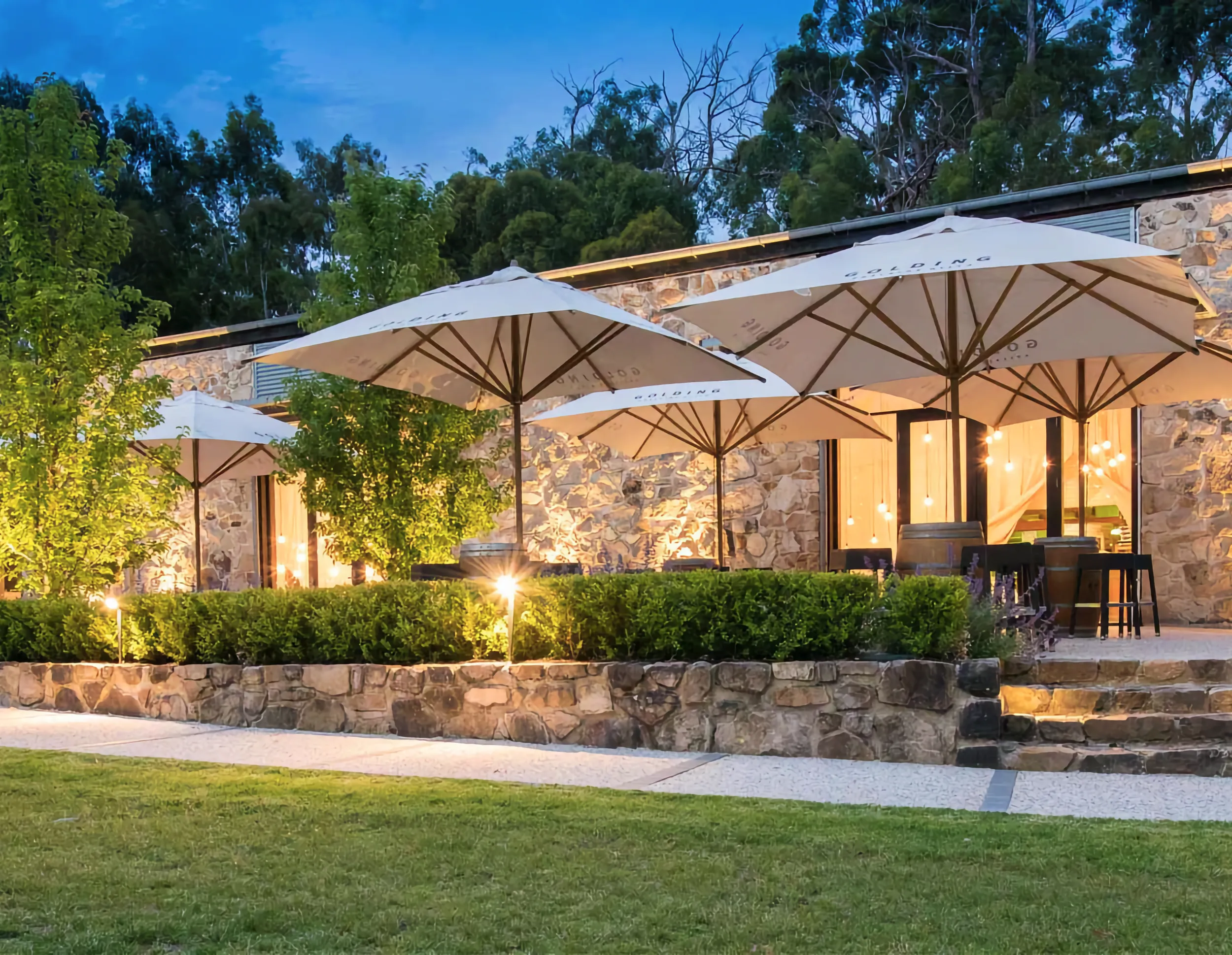 Exterior of Golding Wines
