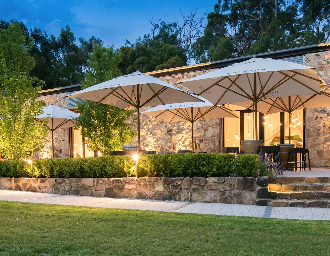 Exterior of Golding Wines