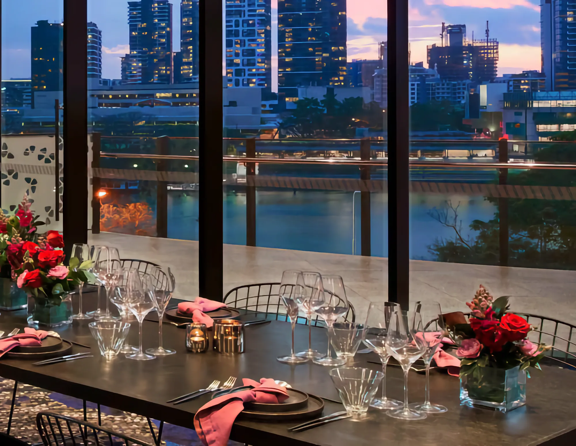 Wedding reception at W Brisbane