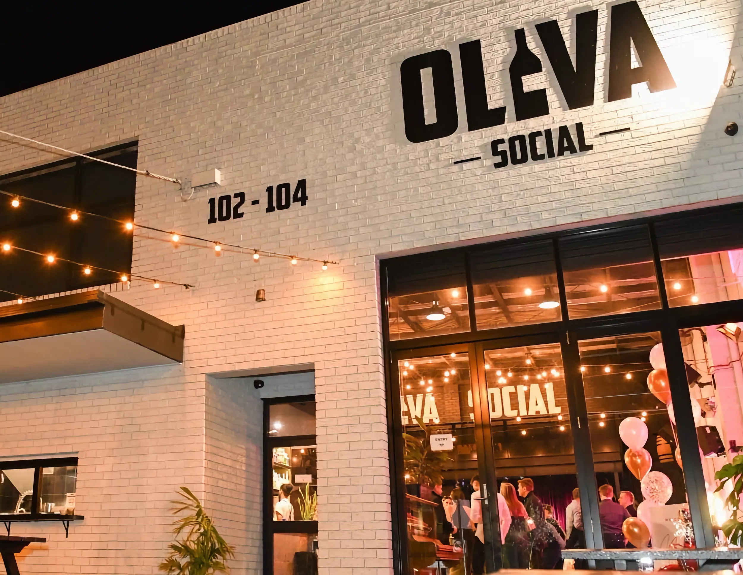 Exterior of Oliva Social