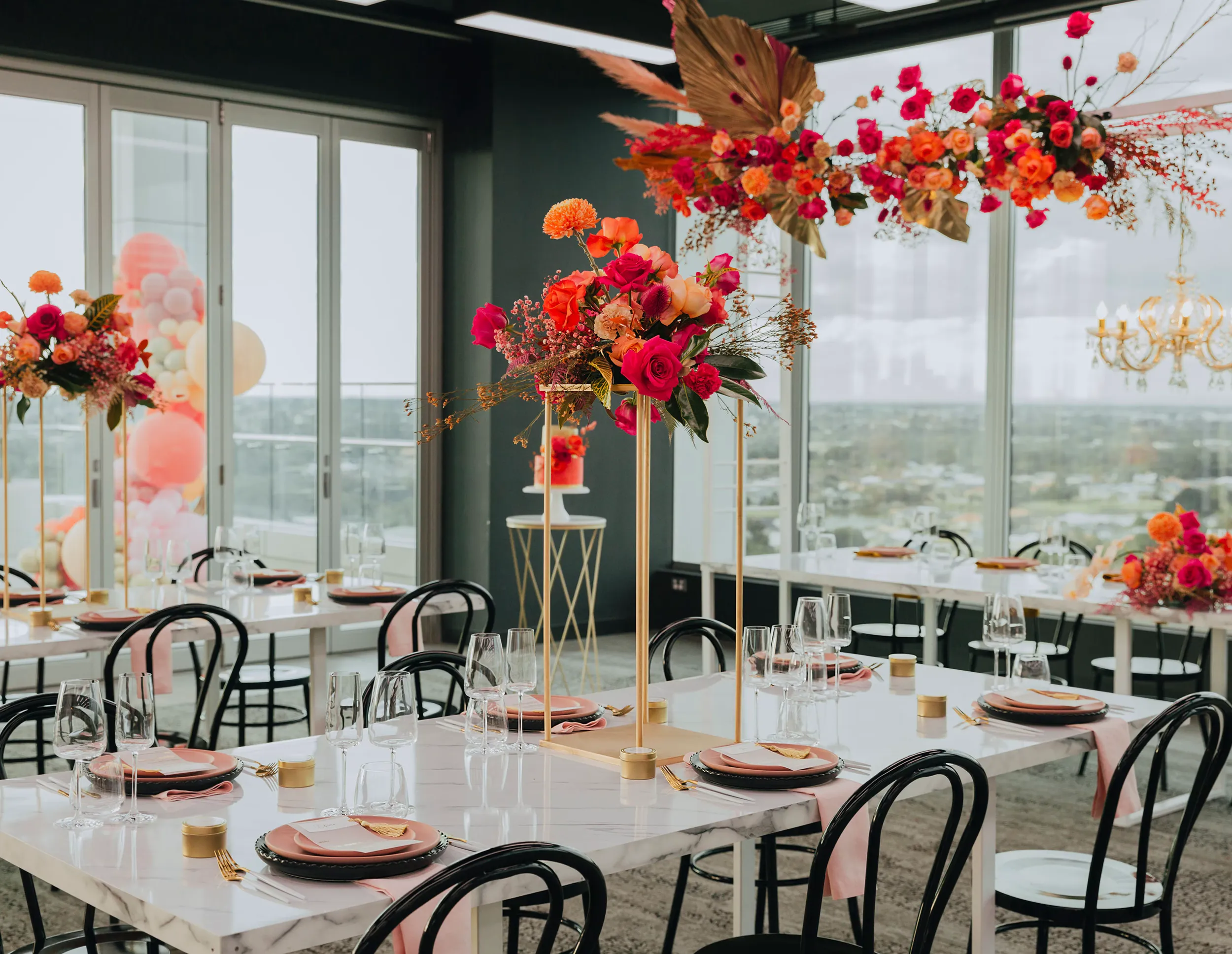 Wedding reception at Aloft
