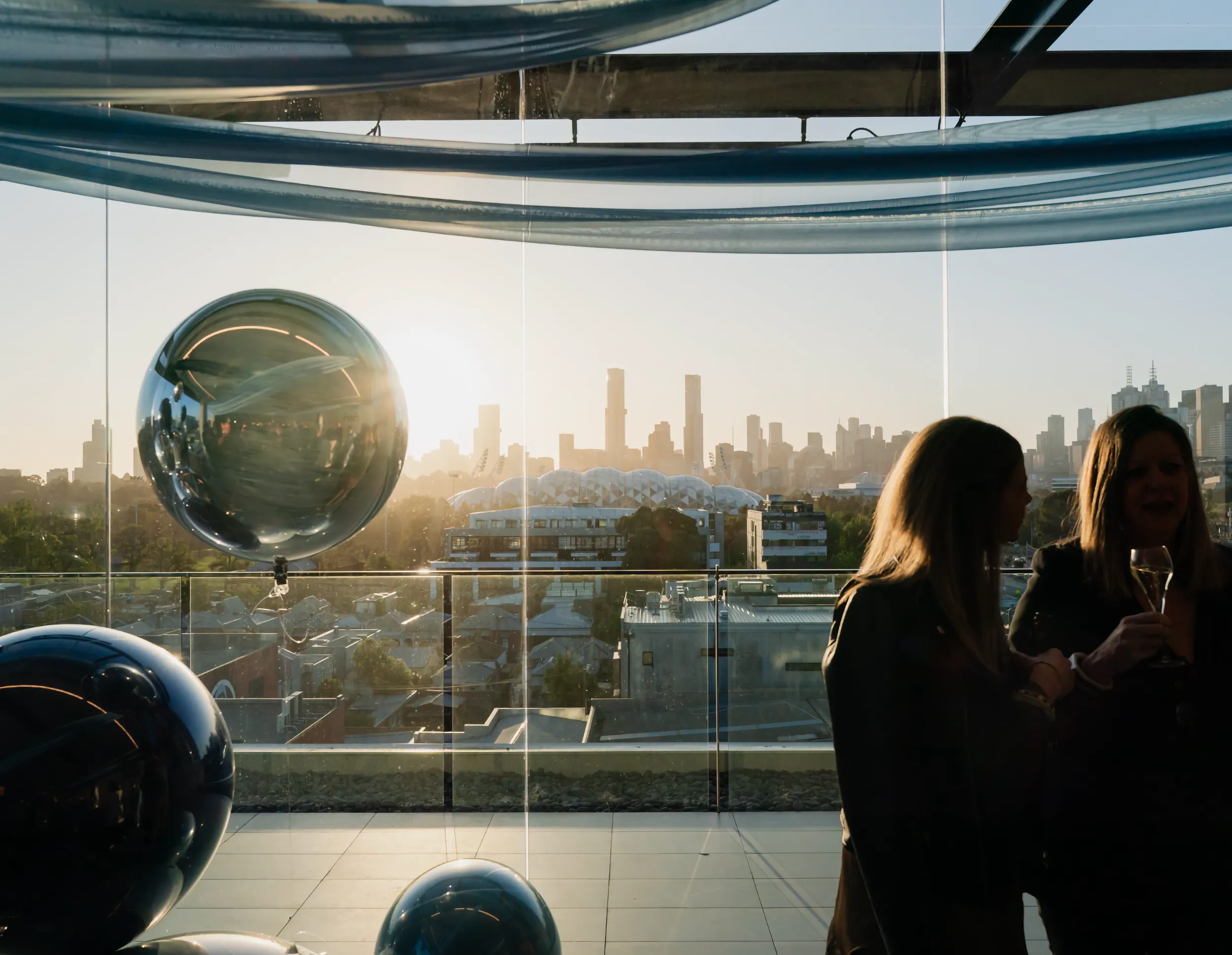 City views from Le Ciel