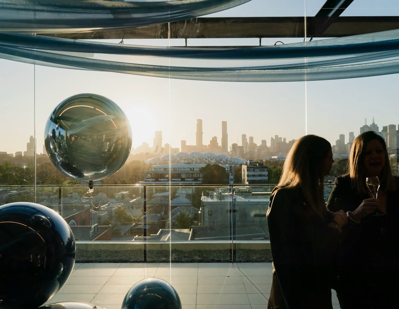 City views from Le Ciel