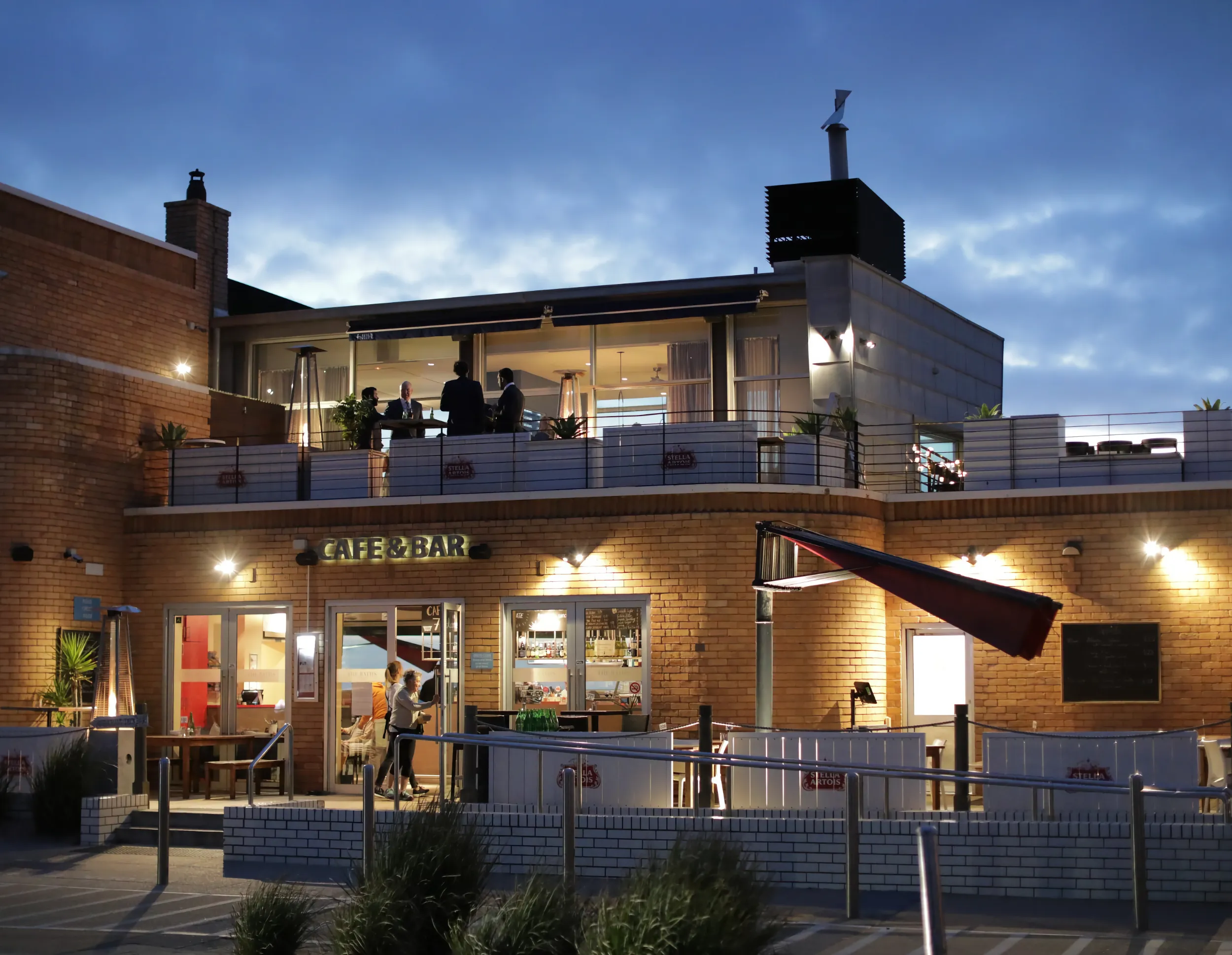 Exterior of The Baths in Middle Brighton