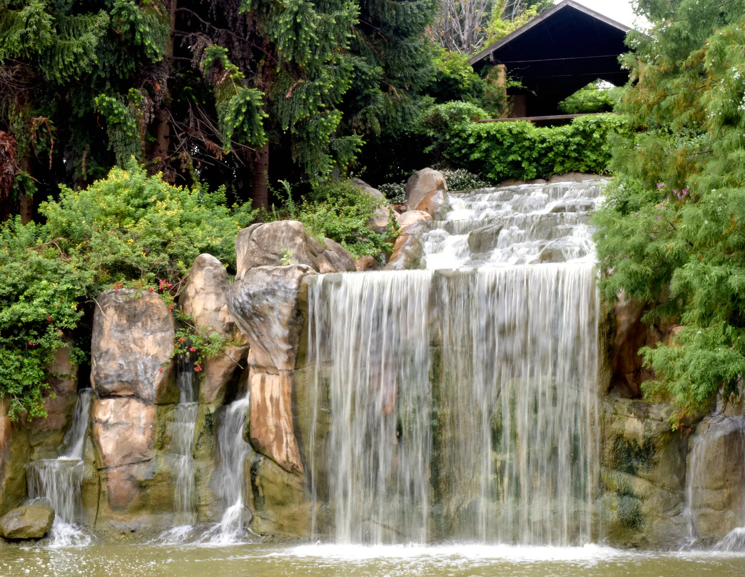 Waterfall at the Hunter Valley Gardens