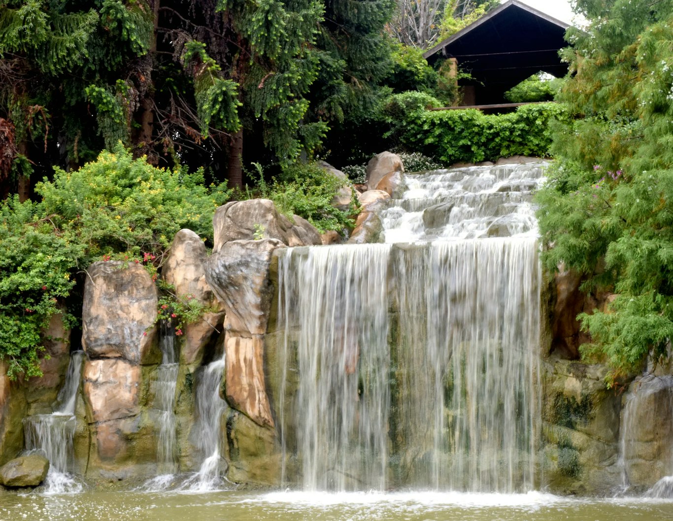 Waterfall at the Hunter Valley Gardens