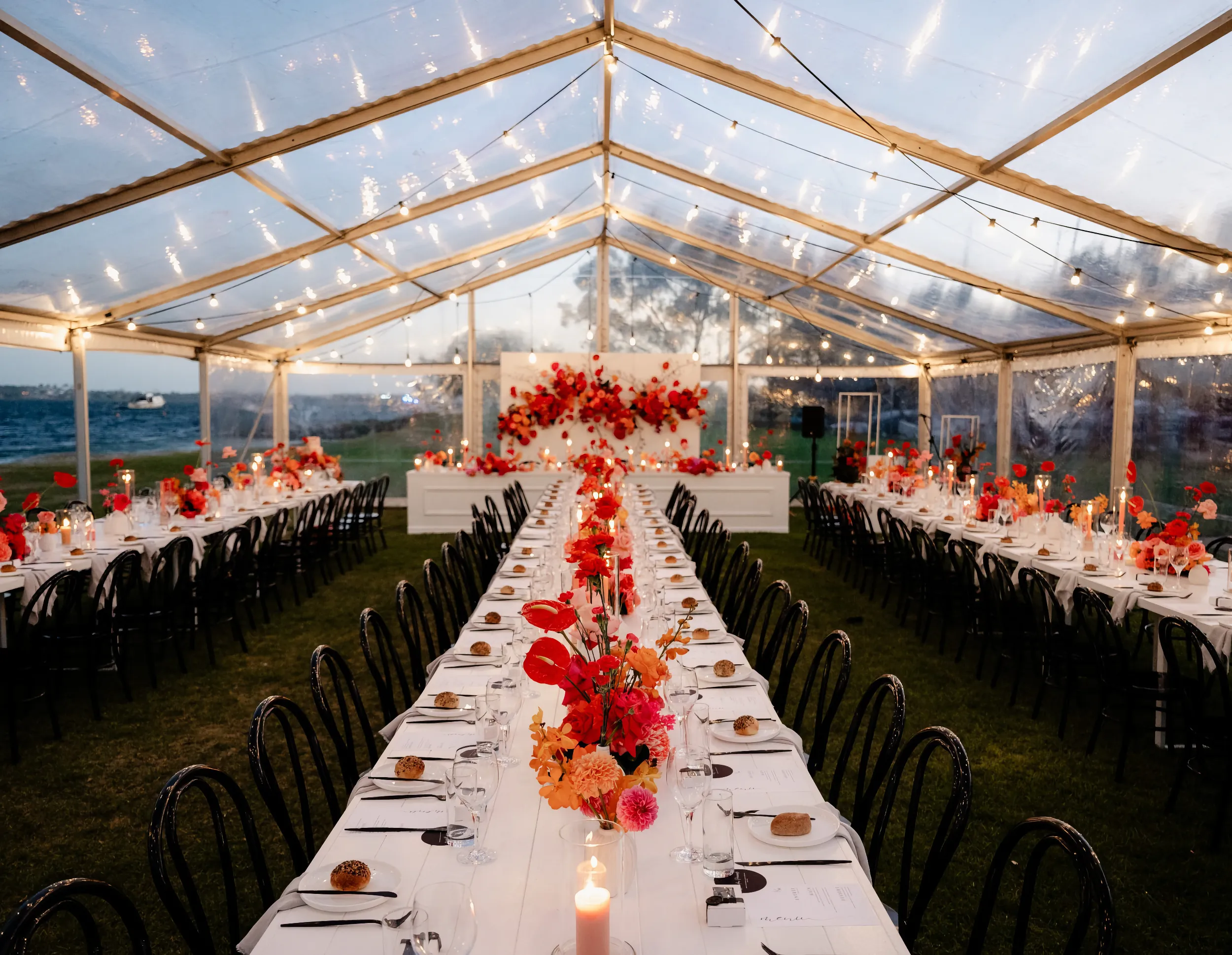 Marquee at Nedlands Yacht Club