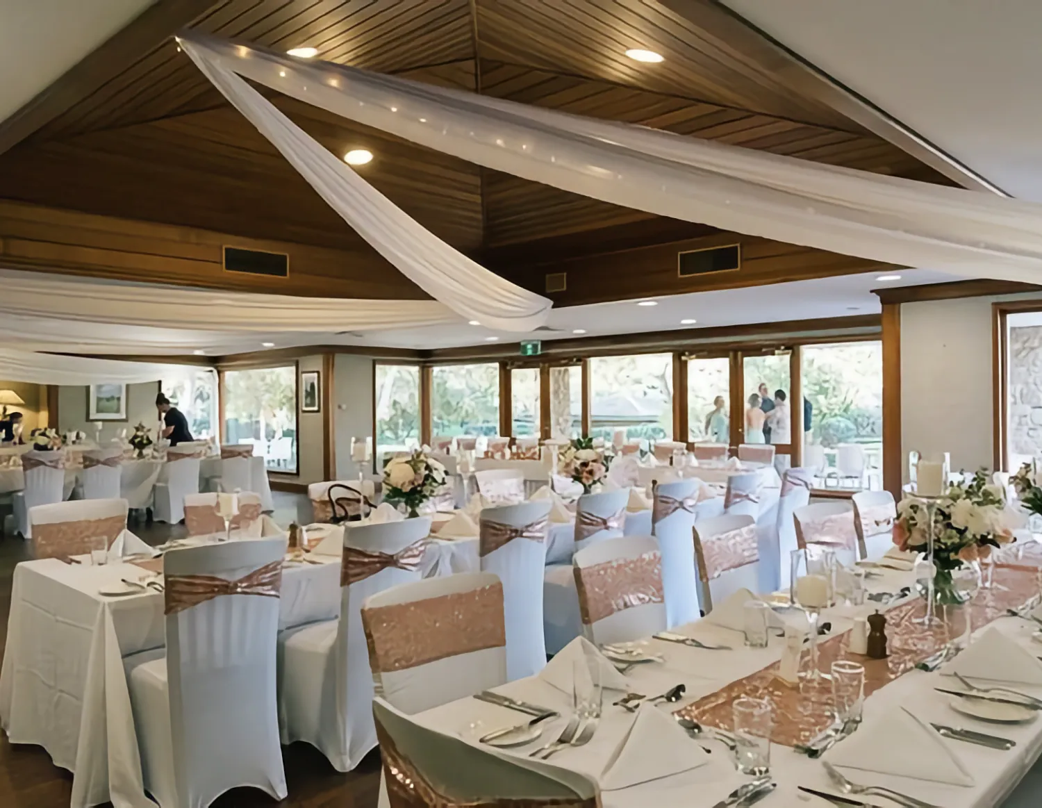 Wedding reception at the Mecure Hunter Valley Gardens