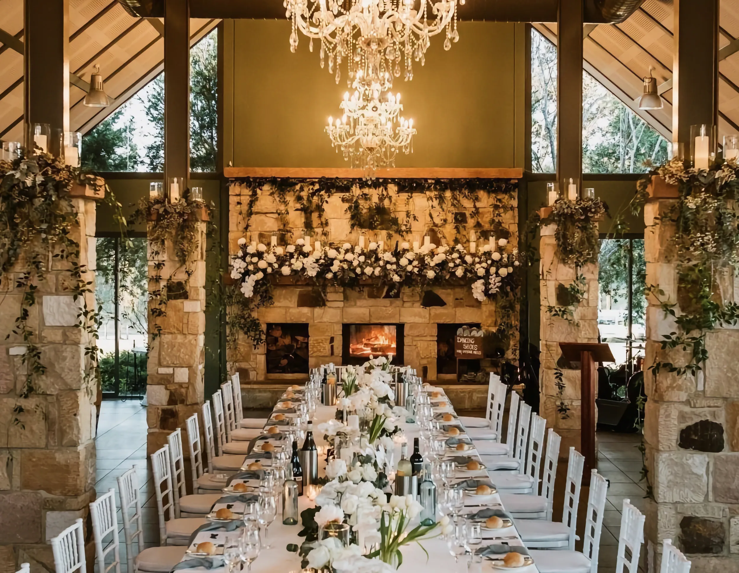 Wedding reception at Enzo Weddings