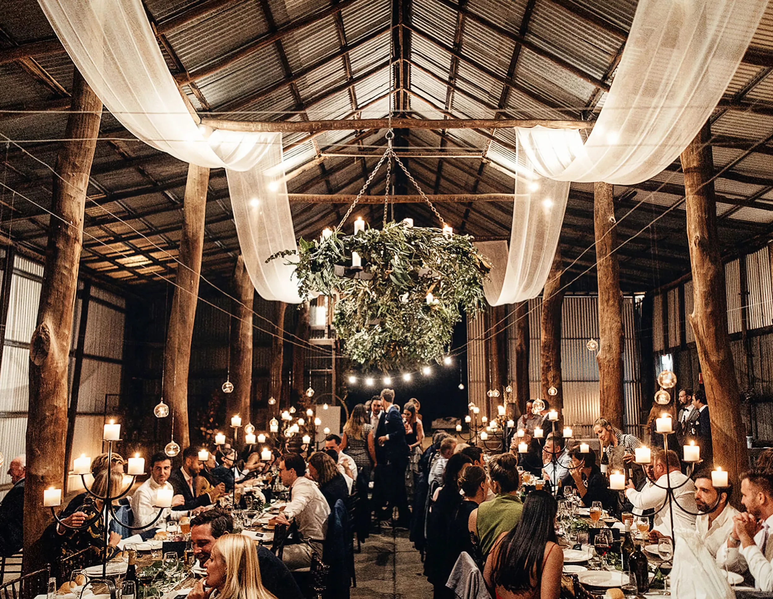 Wedding reception at Kimo Estate