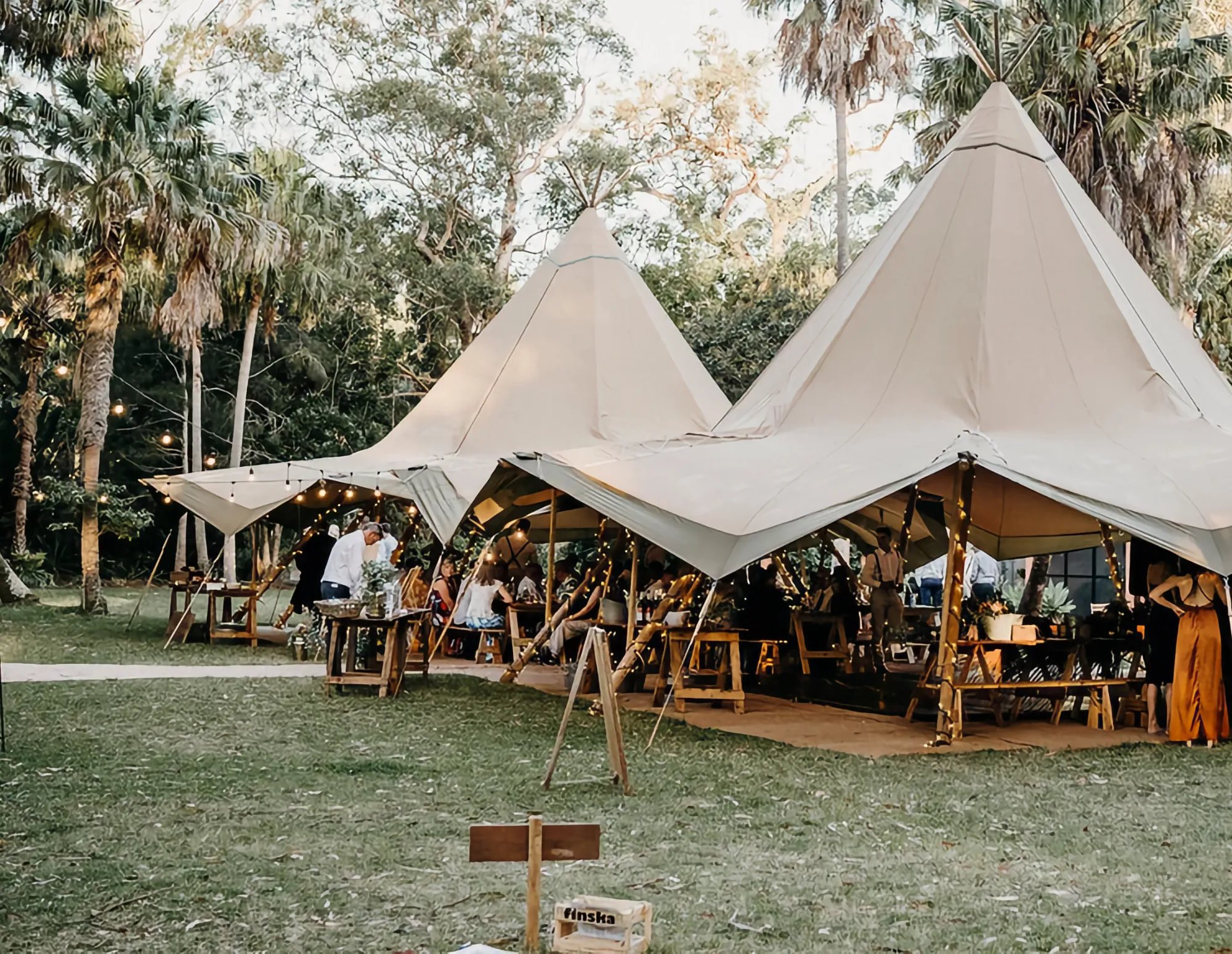 Tents at Rydges Resort