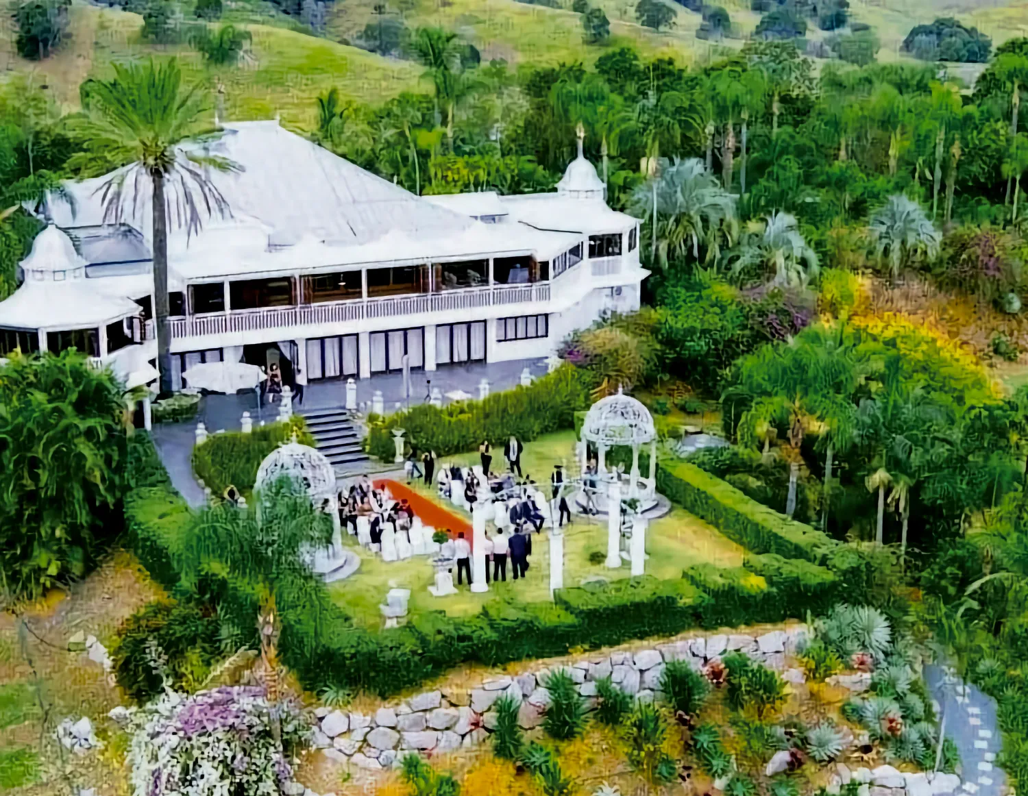Aerial view of Glengariff