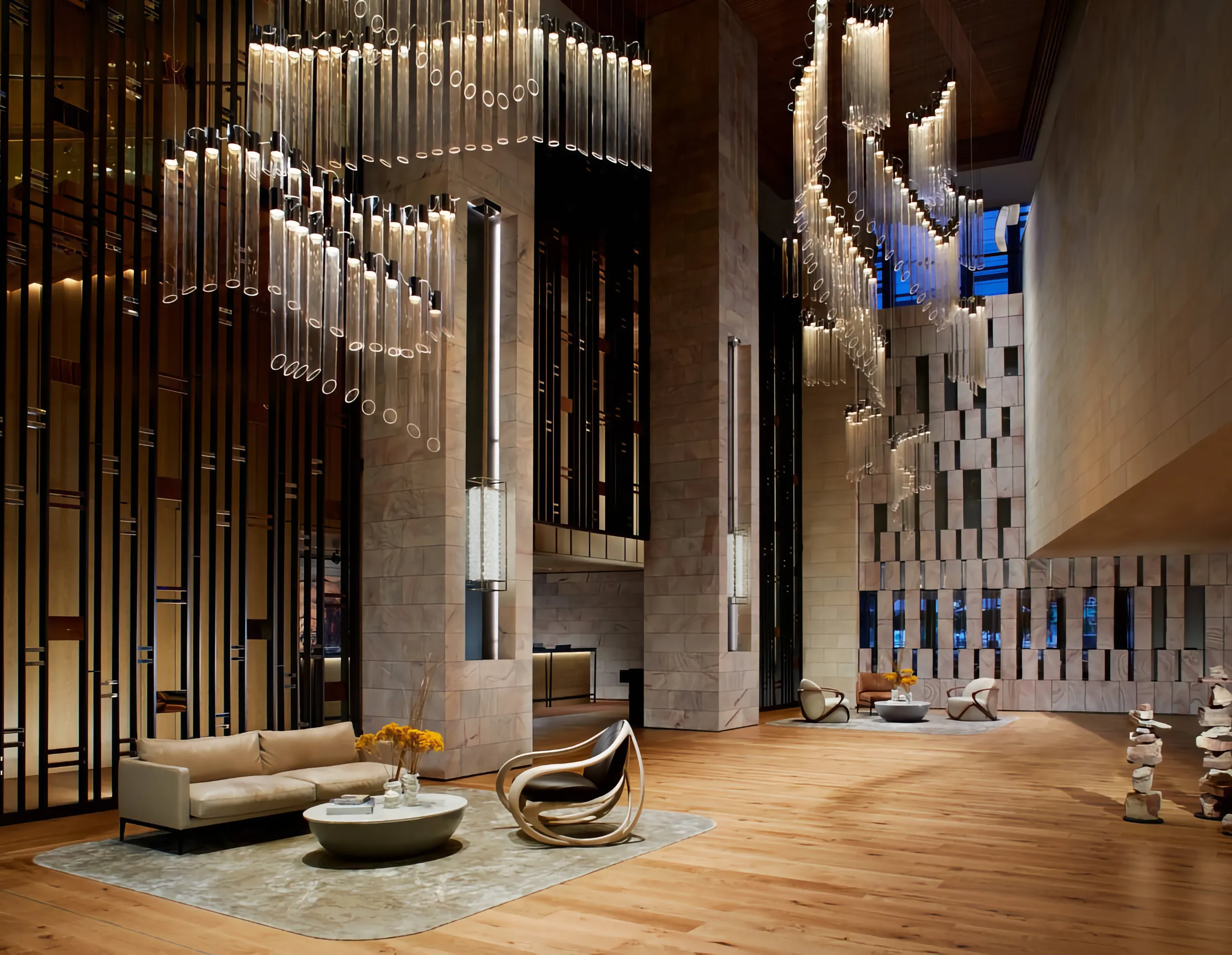 Lobby at the Ritz Carlton, Perth