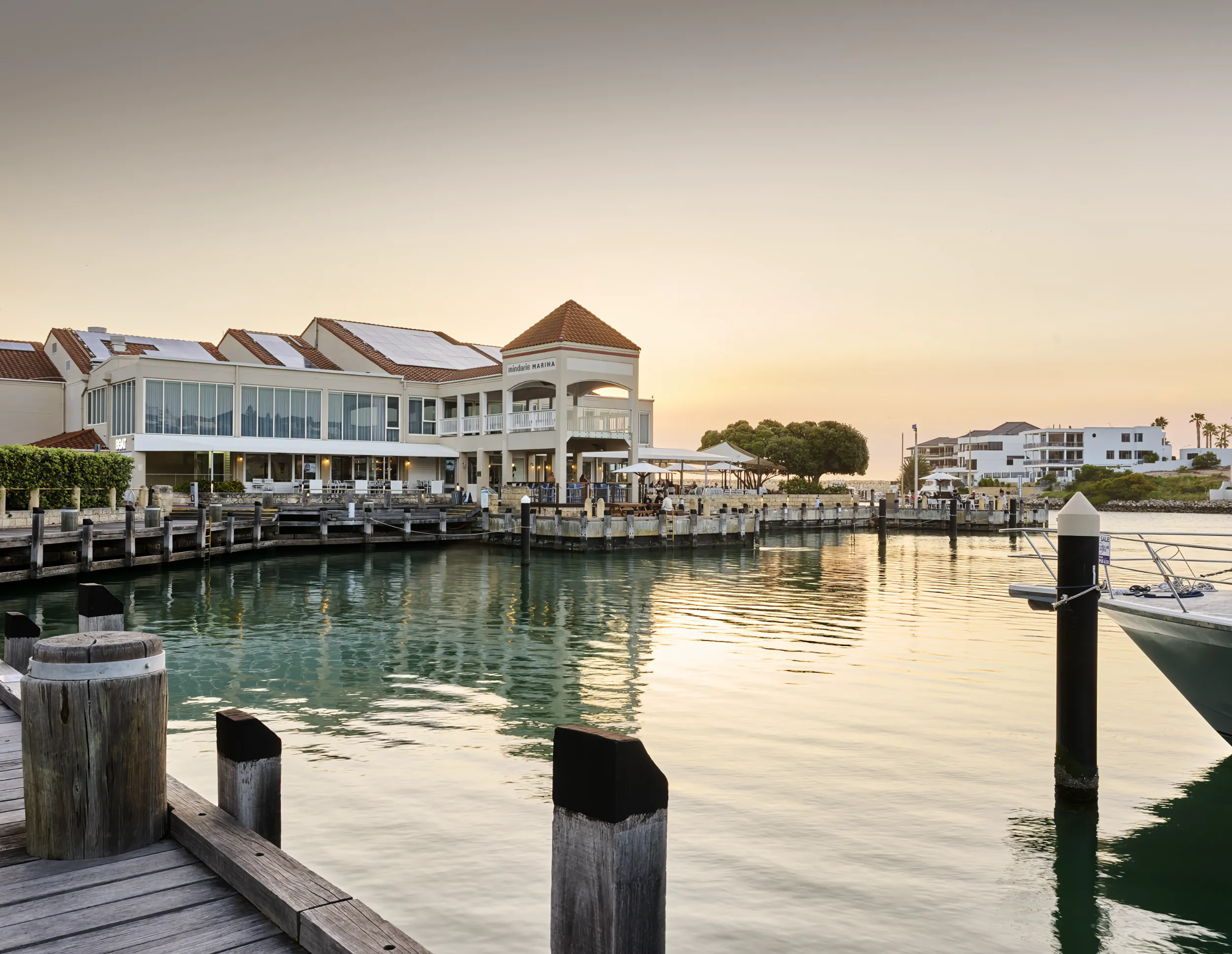 Exterior of The Marina Mindarie