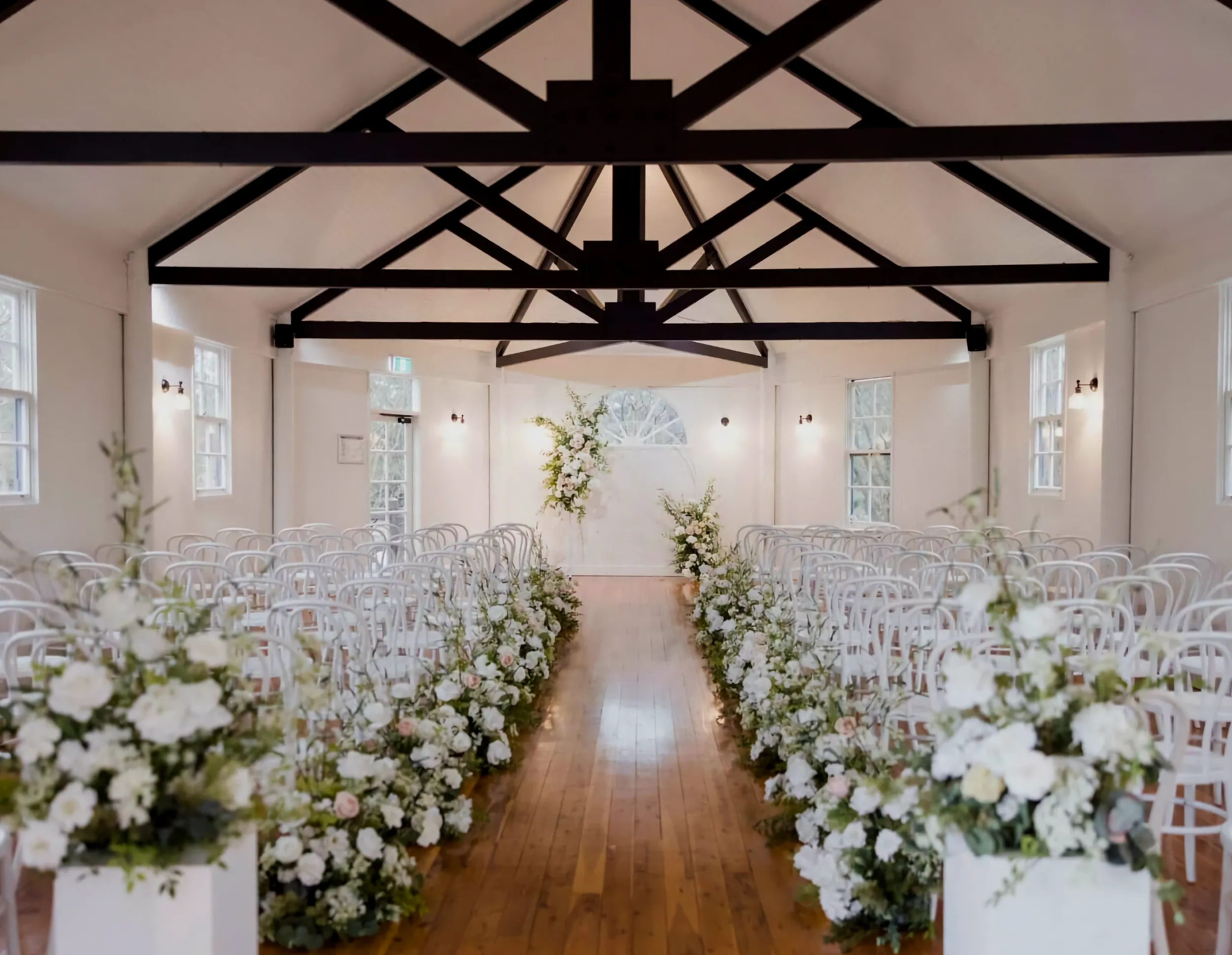 Wedding ceremony at the Crowne Plaza Hawkesbury Valley
