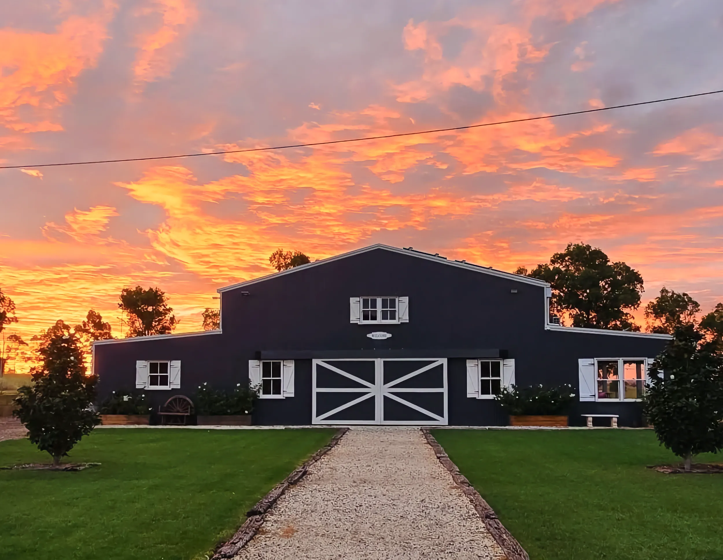 Exterior of Aberfeld Barn