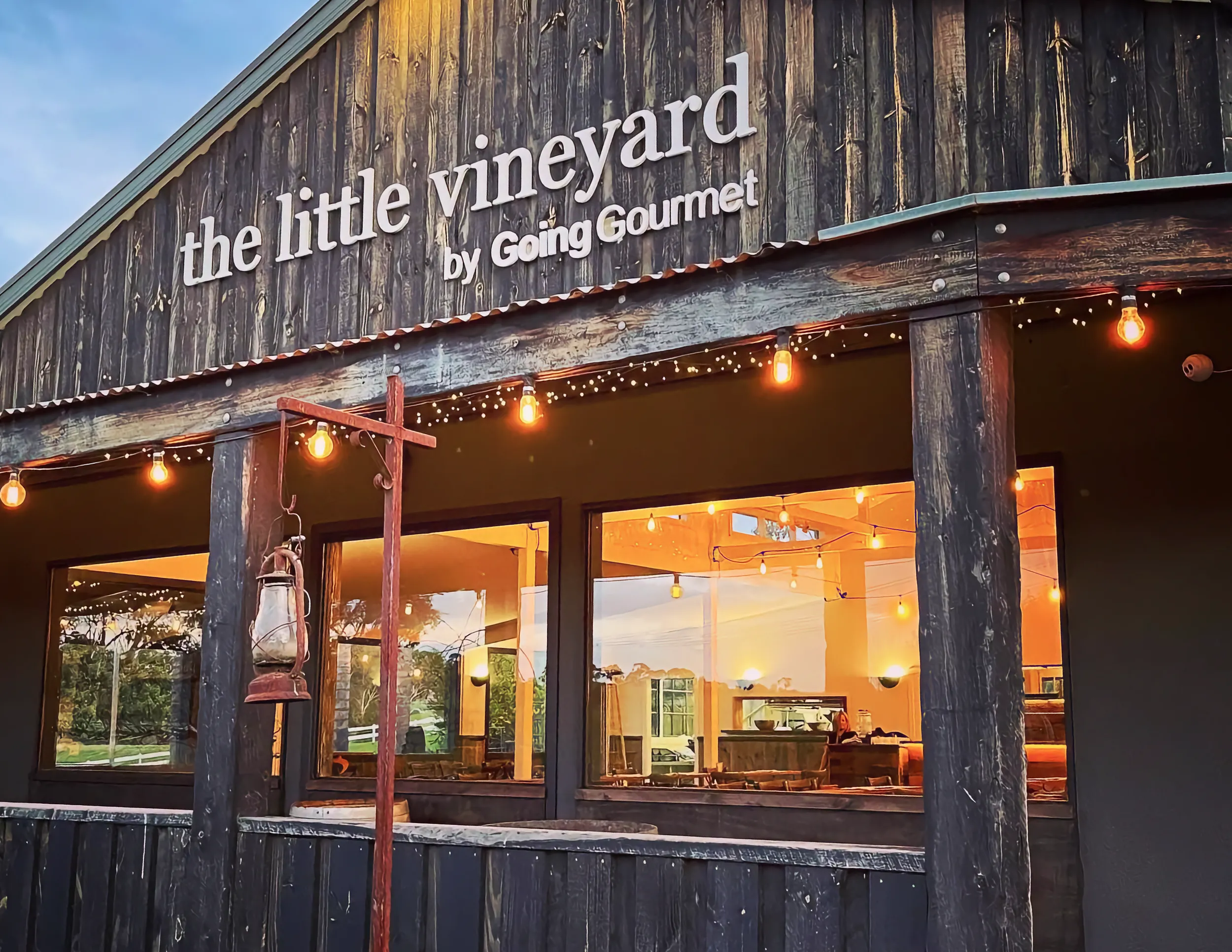 Exterior of The Little Vineyard