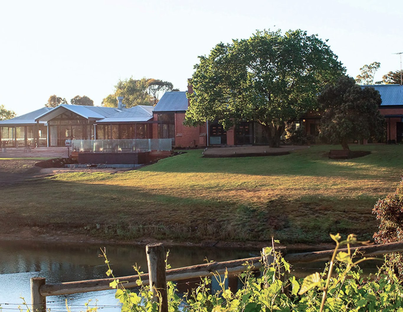 Exterior of Lancemore Macedon Ranges