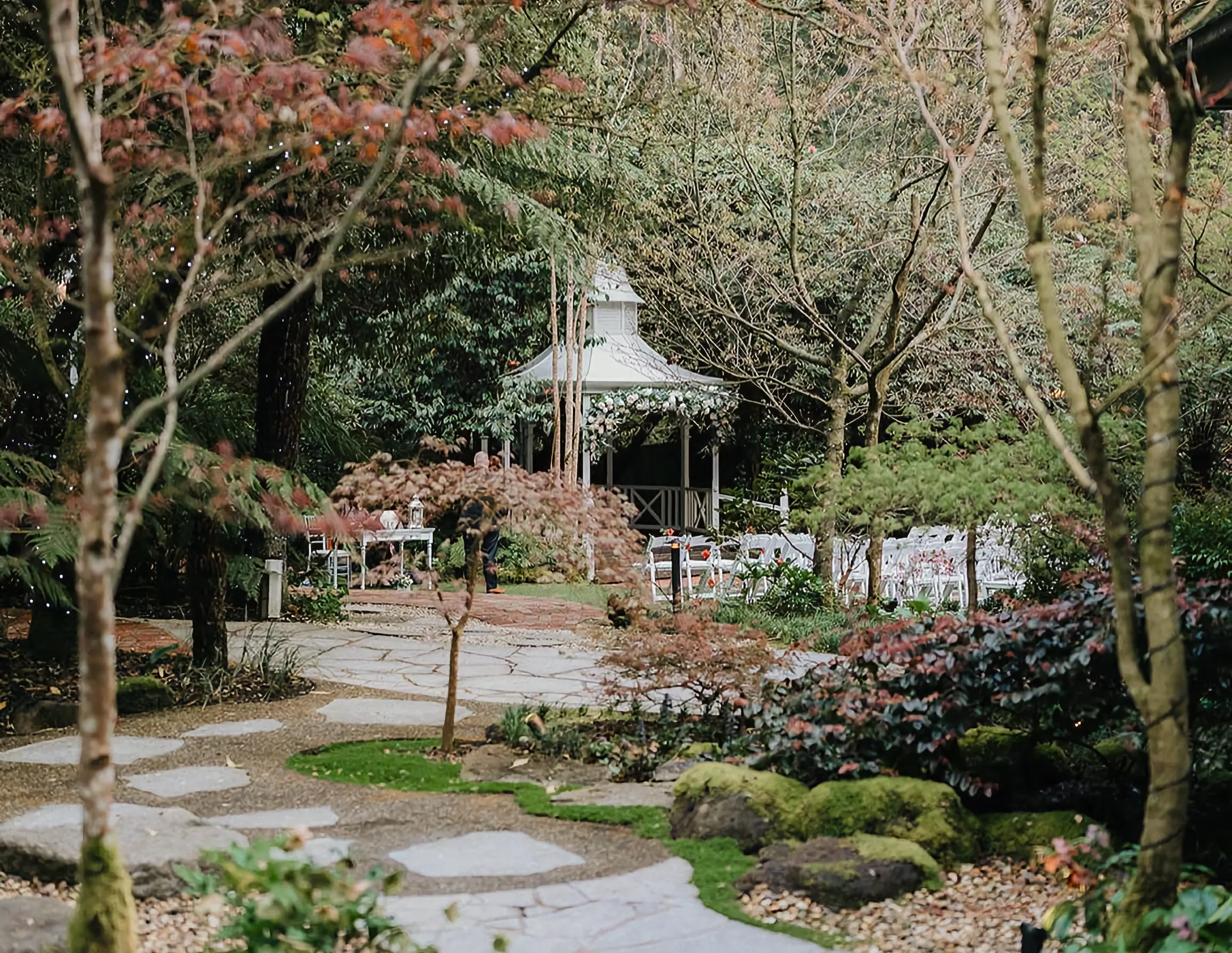 Gardens at Lyrebird Falls