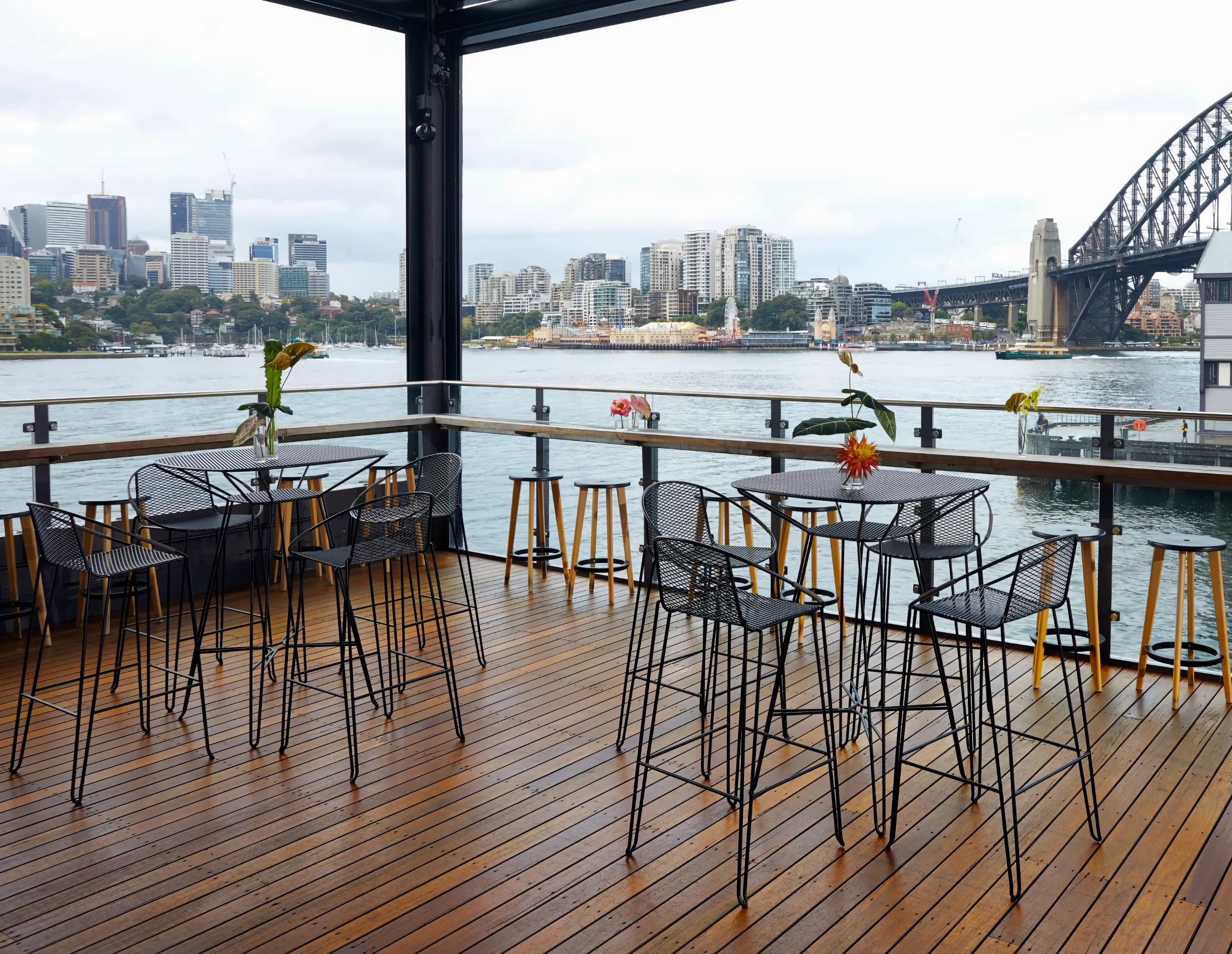 Harbour view from the Theatre Bar
