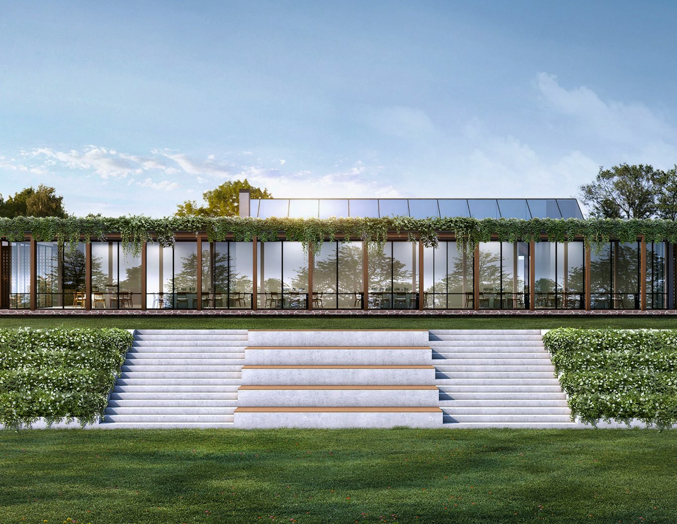 Render of the proposed exterior of The Dairy