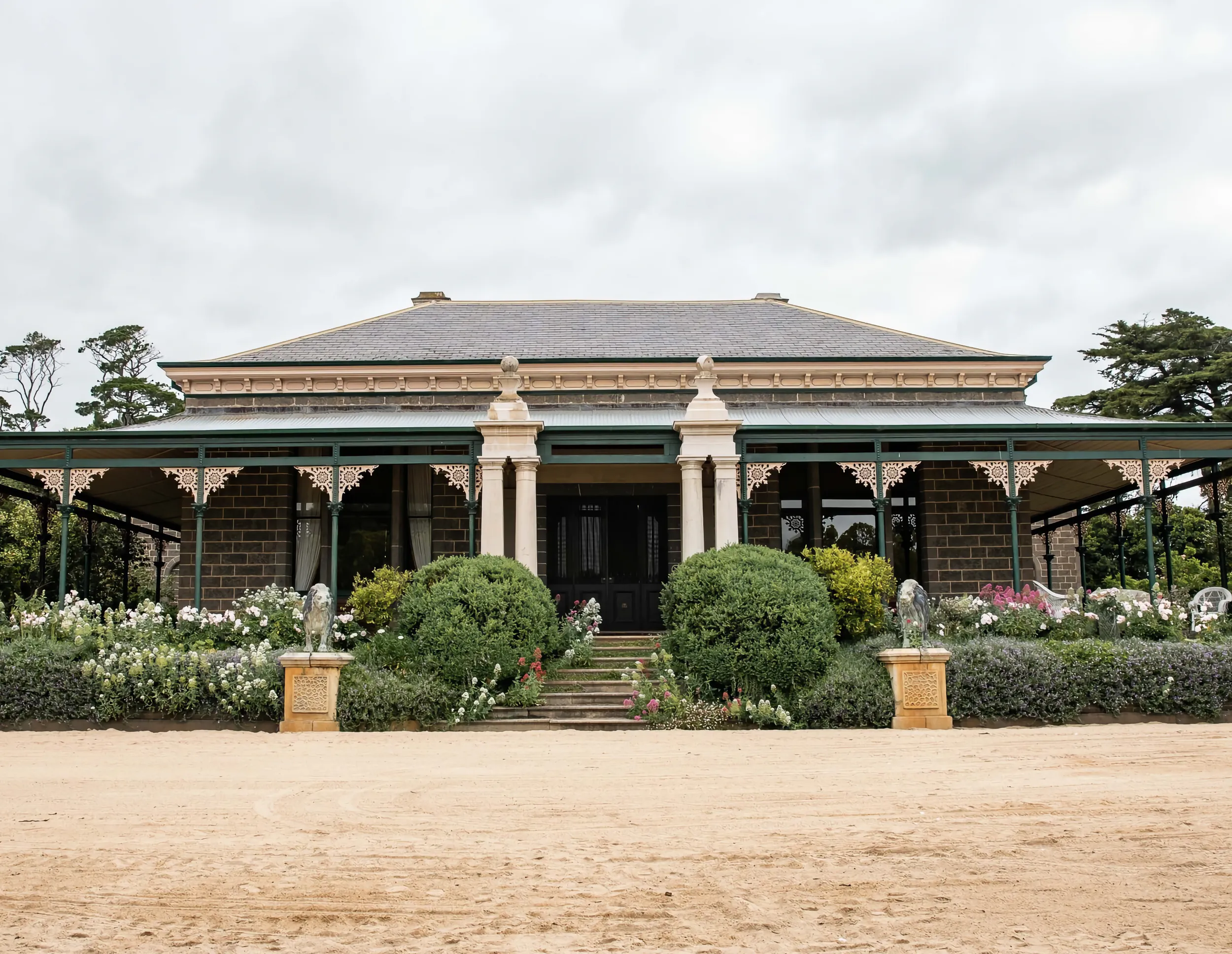 Exterior of Chatsworth House