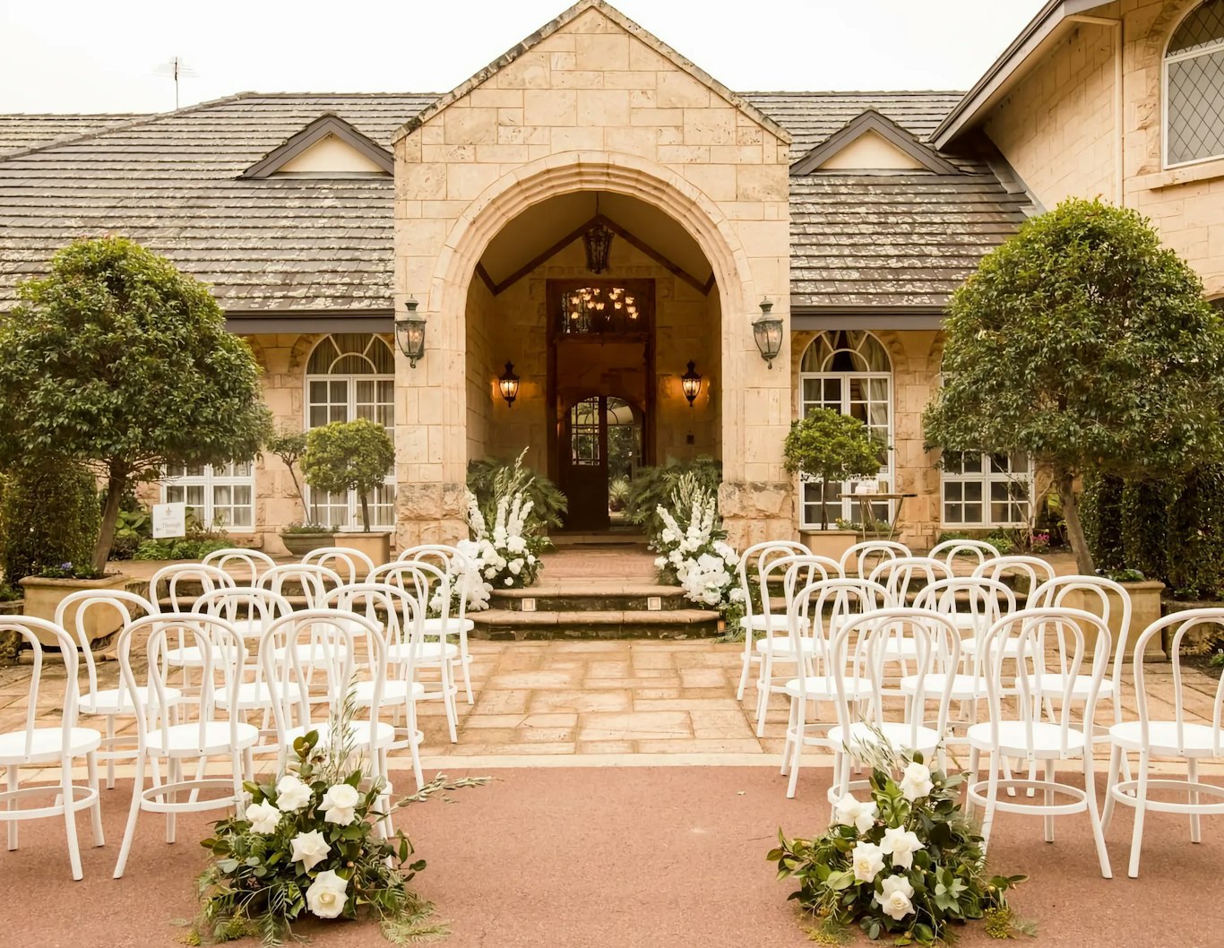 Outdoor at ceremony at Brookleight Estate