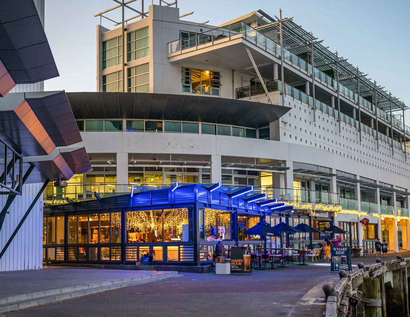 Exterior of The Wharfside