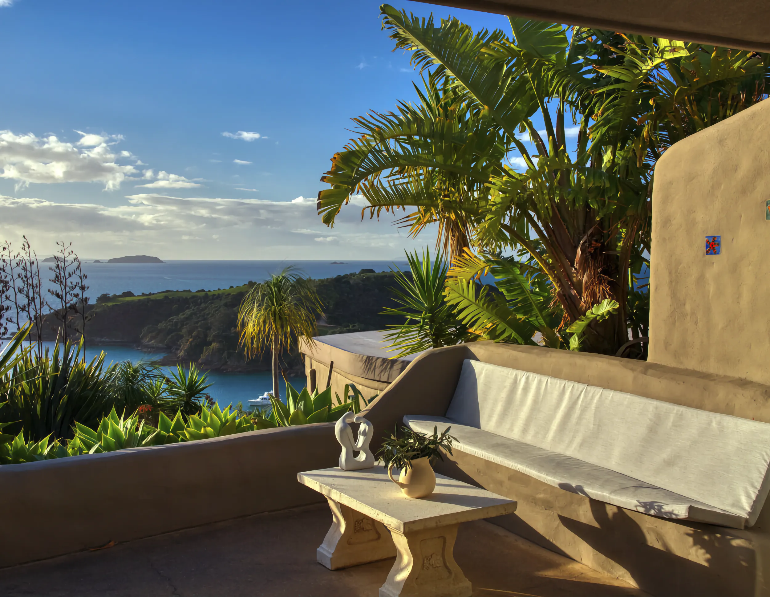 View from Delamore Lodge balcony