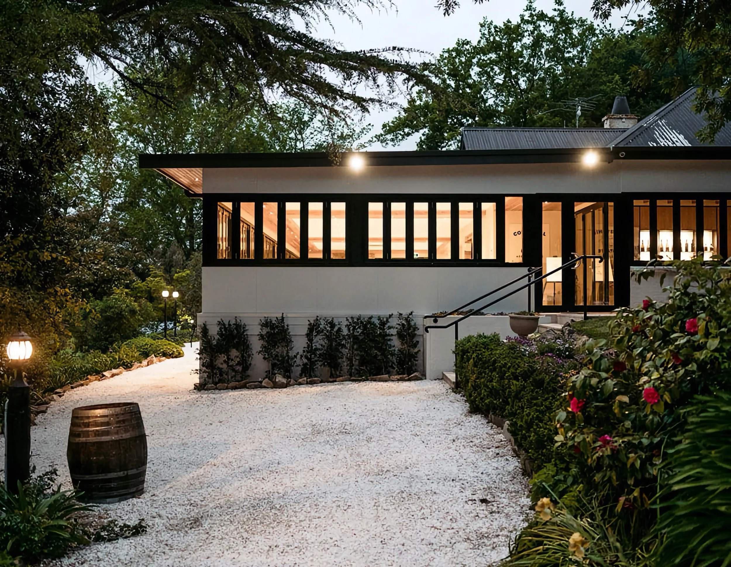 Exterior of Cobbs Hill Estate