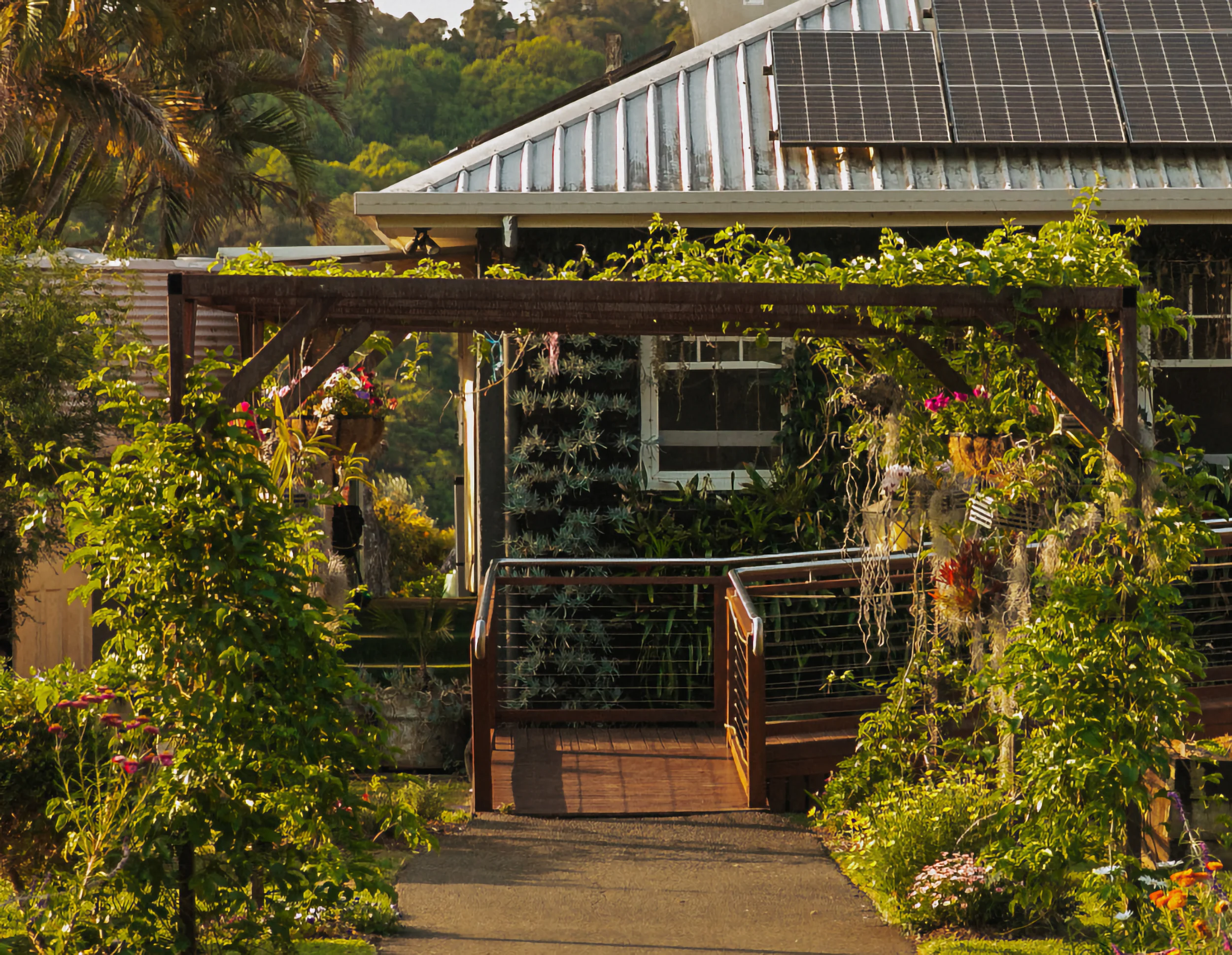 Entrance to Potager Restaurant