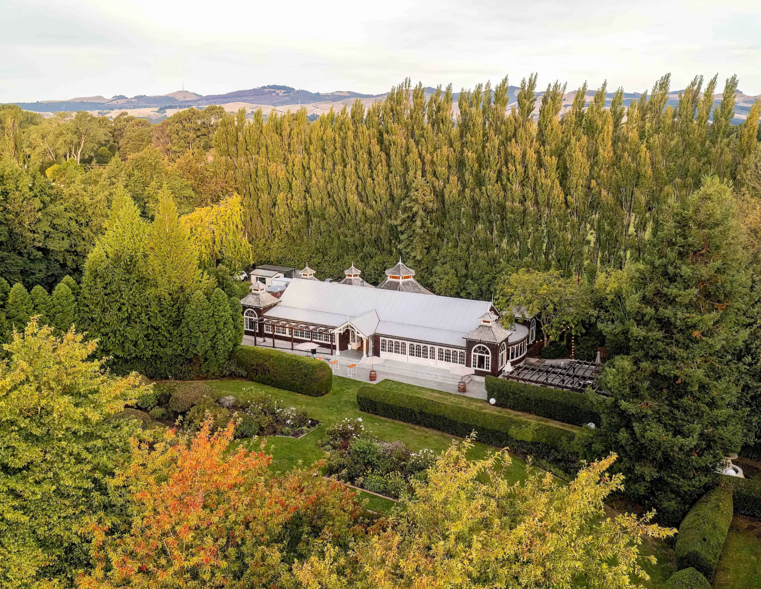 Aerial view of Pemberton Gardens