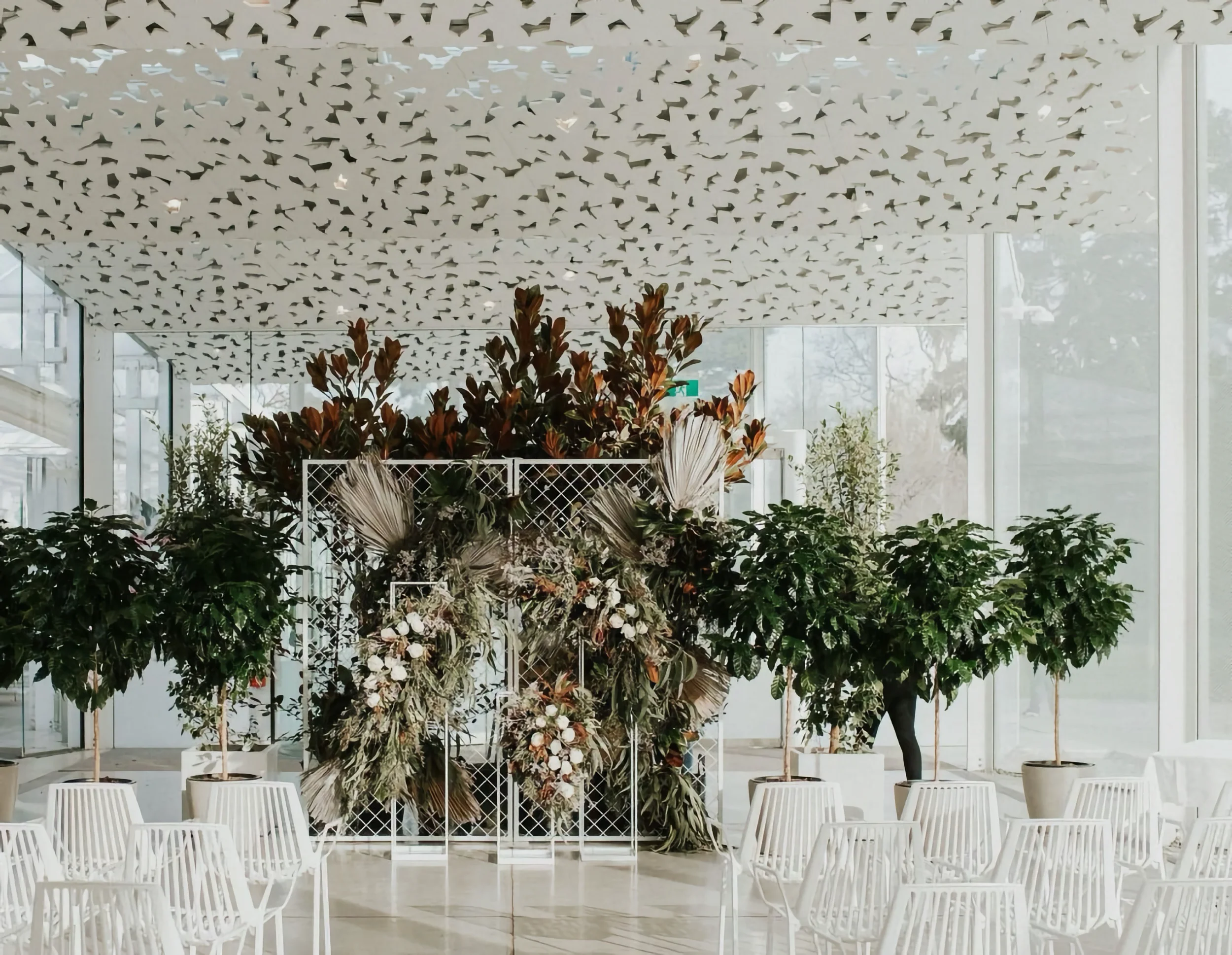 Interior of the Ilex Cafe