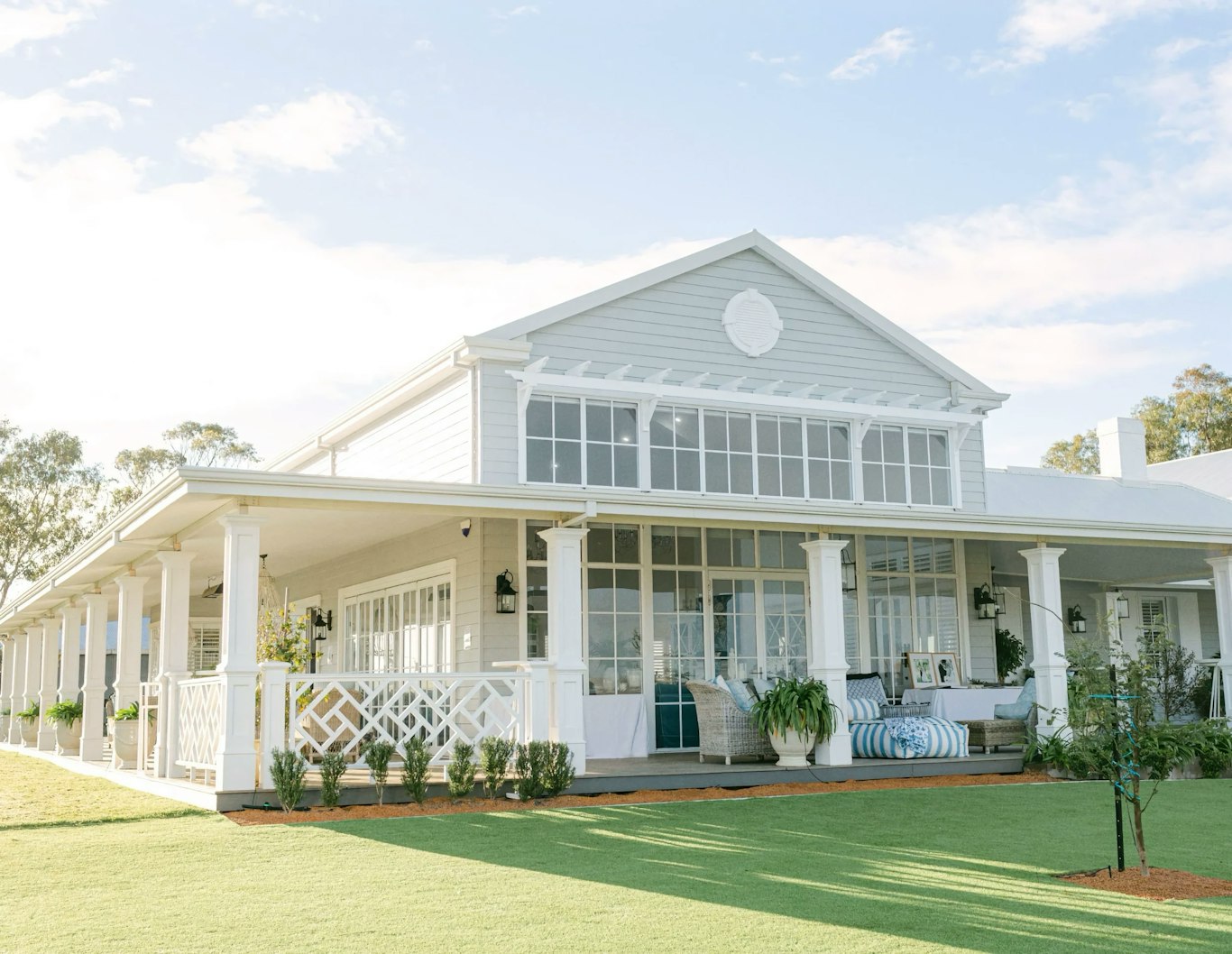 Exterior of the Hamptons Farm Estate