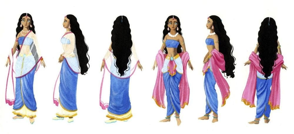 Crystal's little mermaid as a human