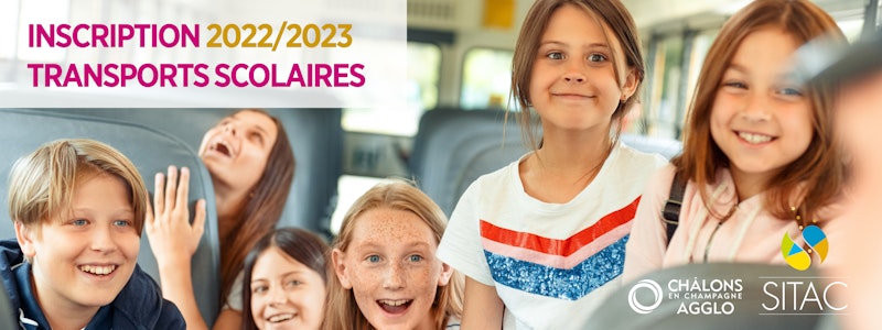Inscription 2022/2023  Transports scolaires