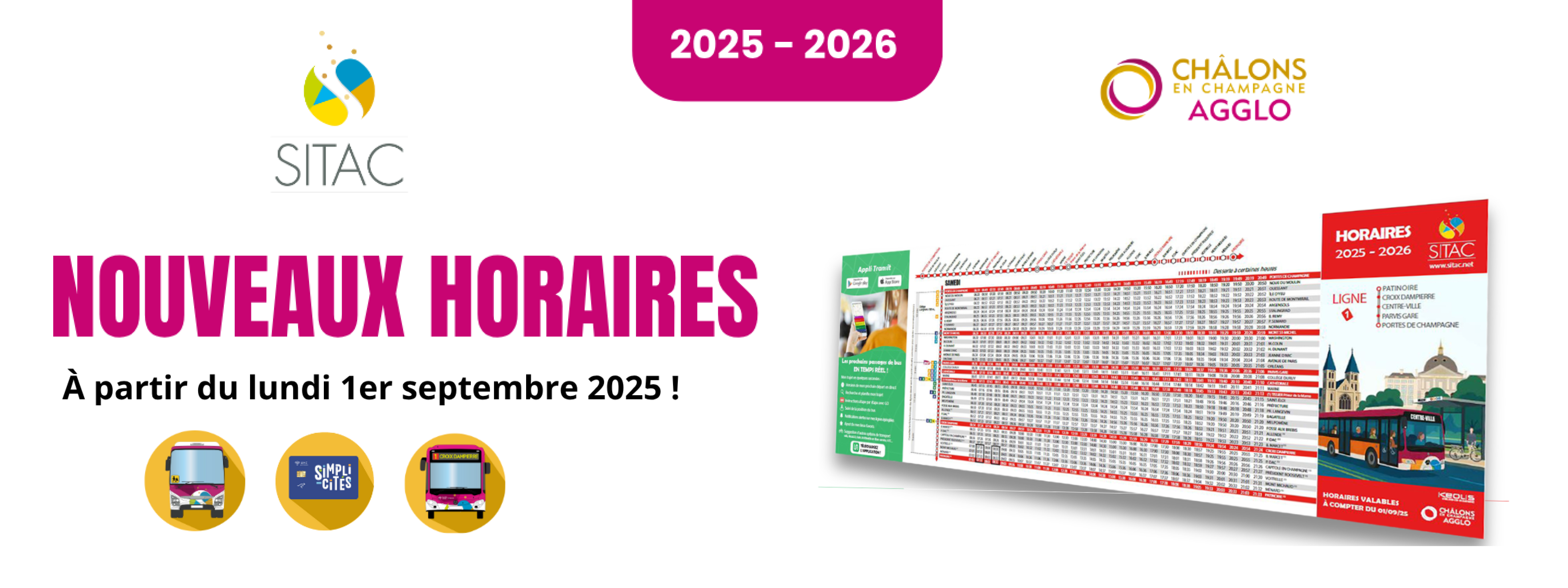 À partir du 1er septmebre 2025