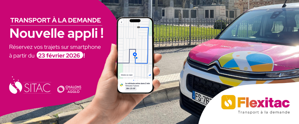 Nouvelle application Flexitac ! À partir du 23 février 2026.