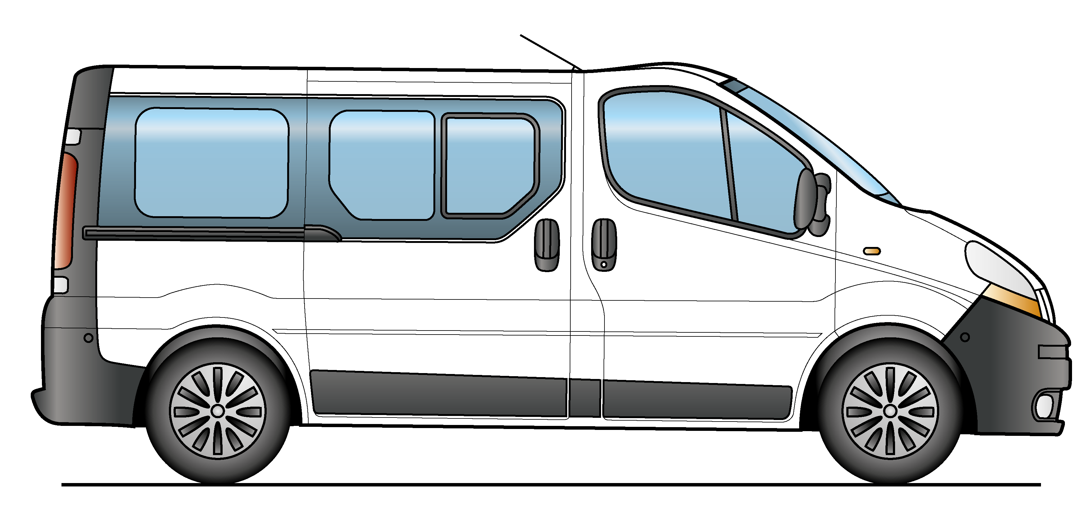 Renault Trafic blanc