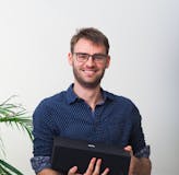 Portrait of a man smiling