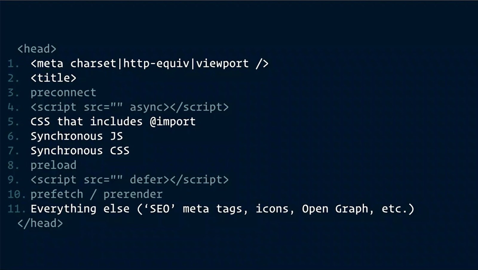 Example of how the OptimumHeadOrder can affect your page speed significantly