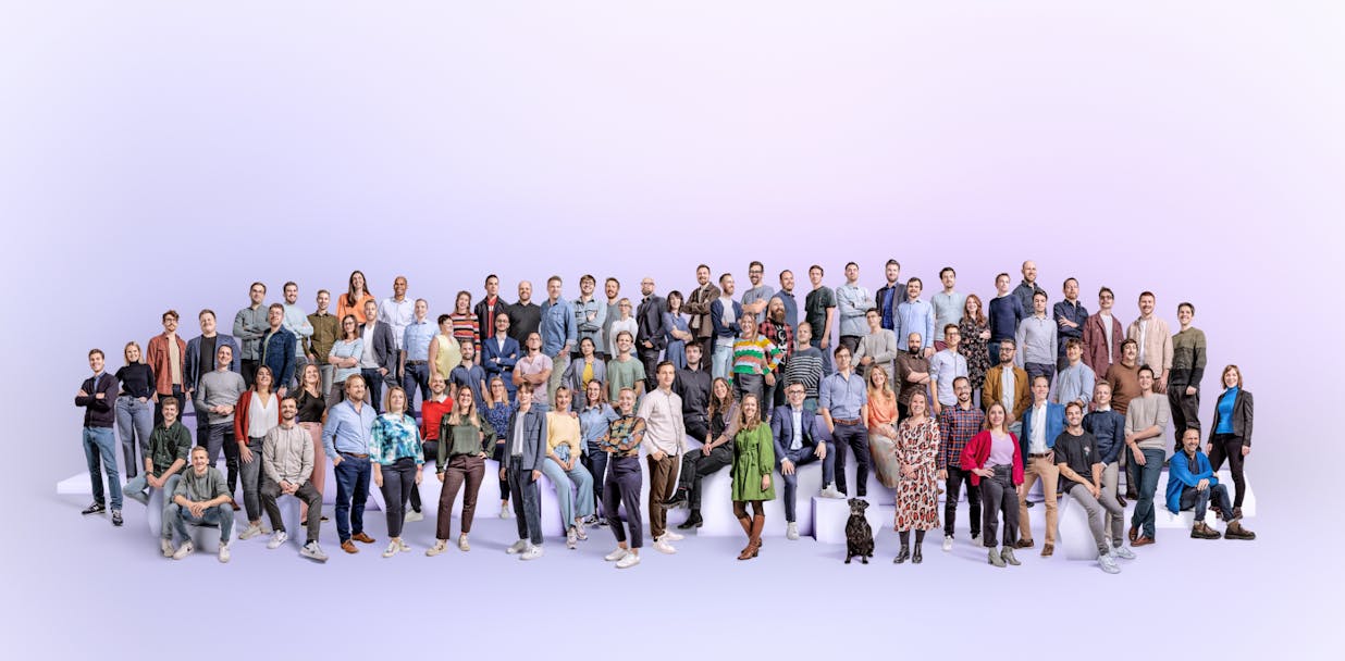 Group picture of all Craftzing colleagues