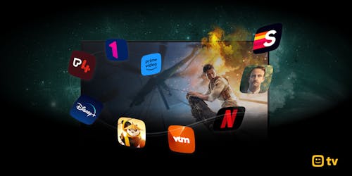 Telenet TV features as the starting point for all available video content from broadcasters and streaming platforms